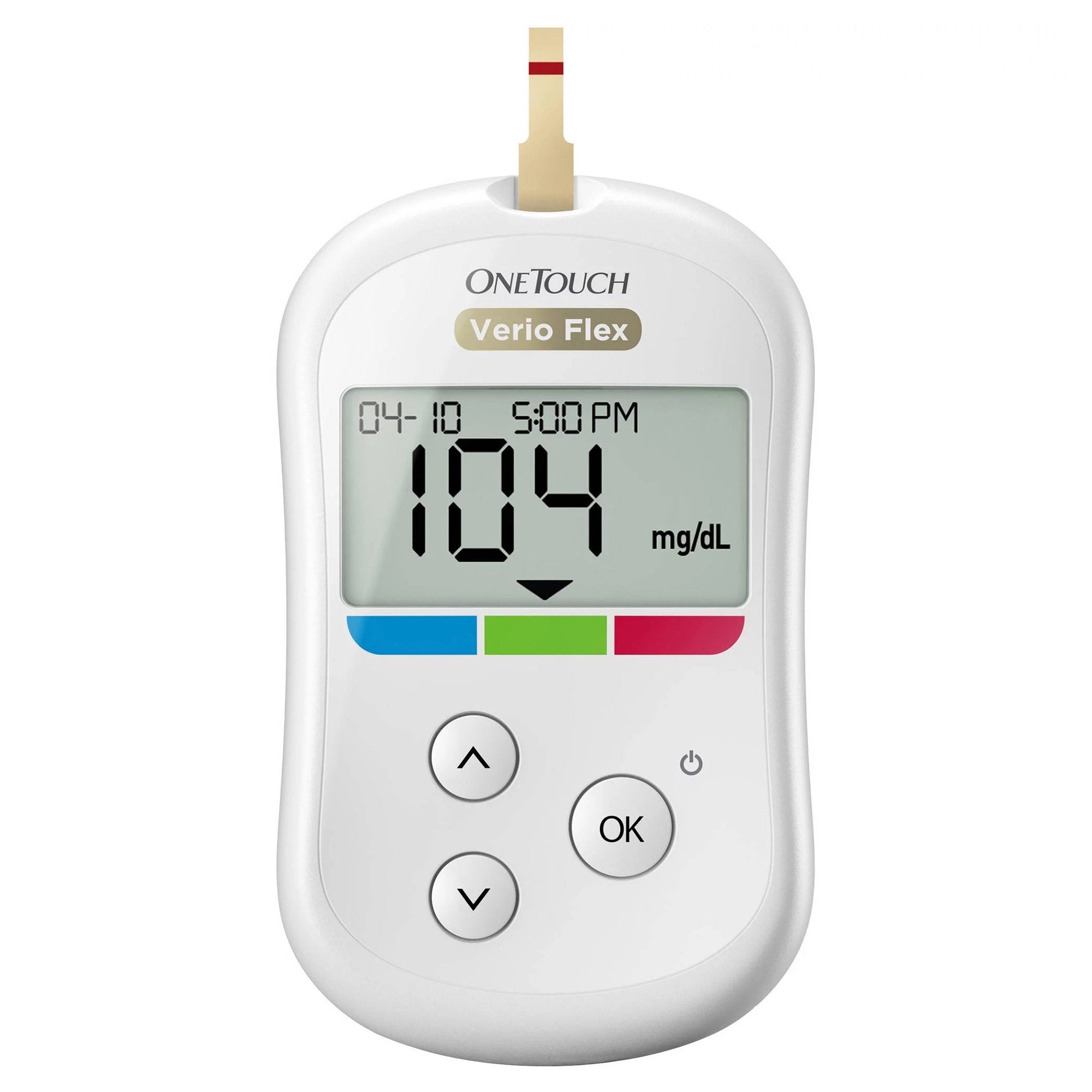 Blood Glucose Meter OneTouch Verio Flex® 5 Second Results Stores up to 500 Results No Coding Required - image 3