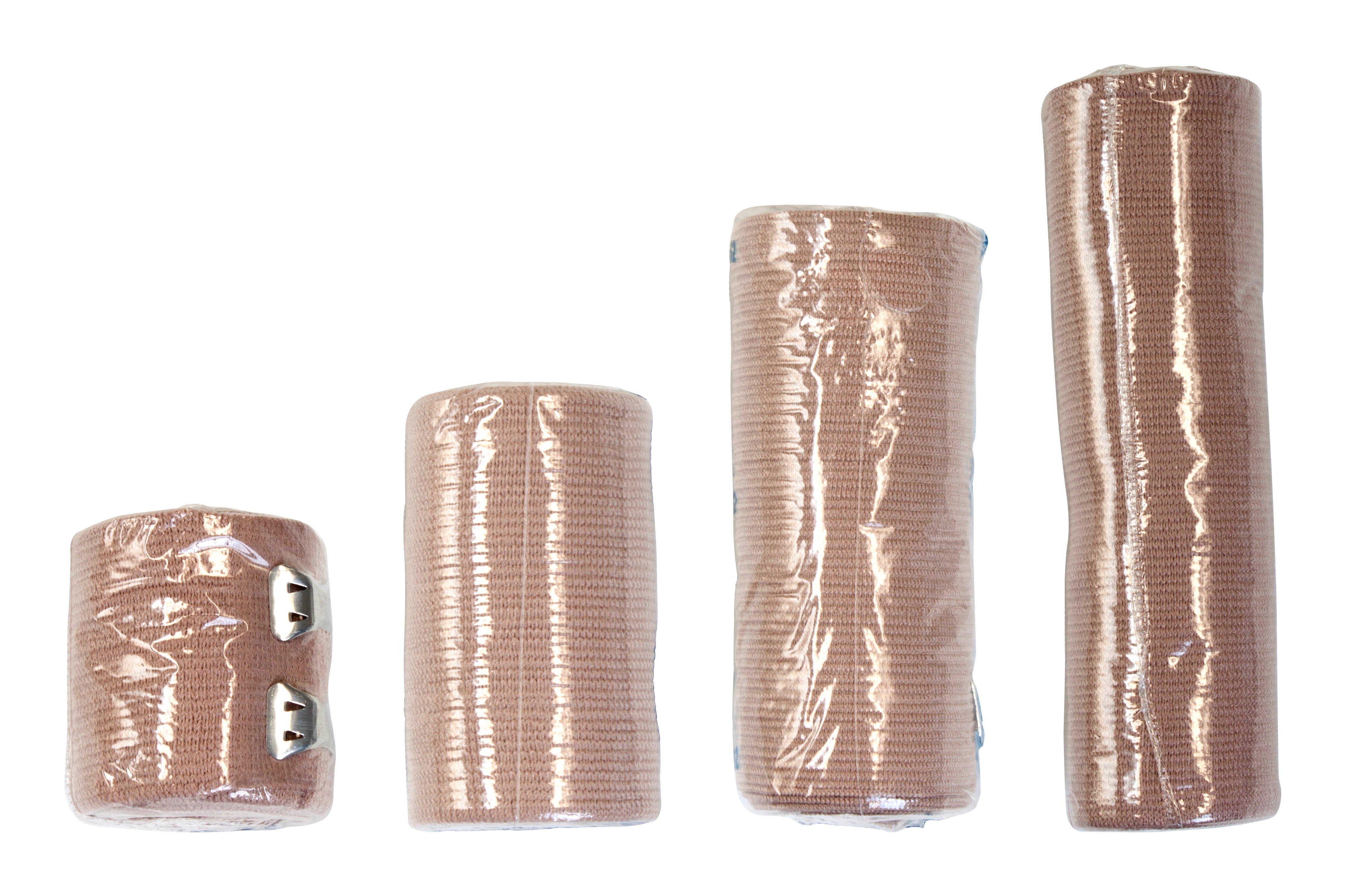 Elastic Bandage Dynarex® 3 Inch X 4-1/2 Yard Clip Detached Closure Tan NonSterile Standard Compression - image 3
