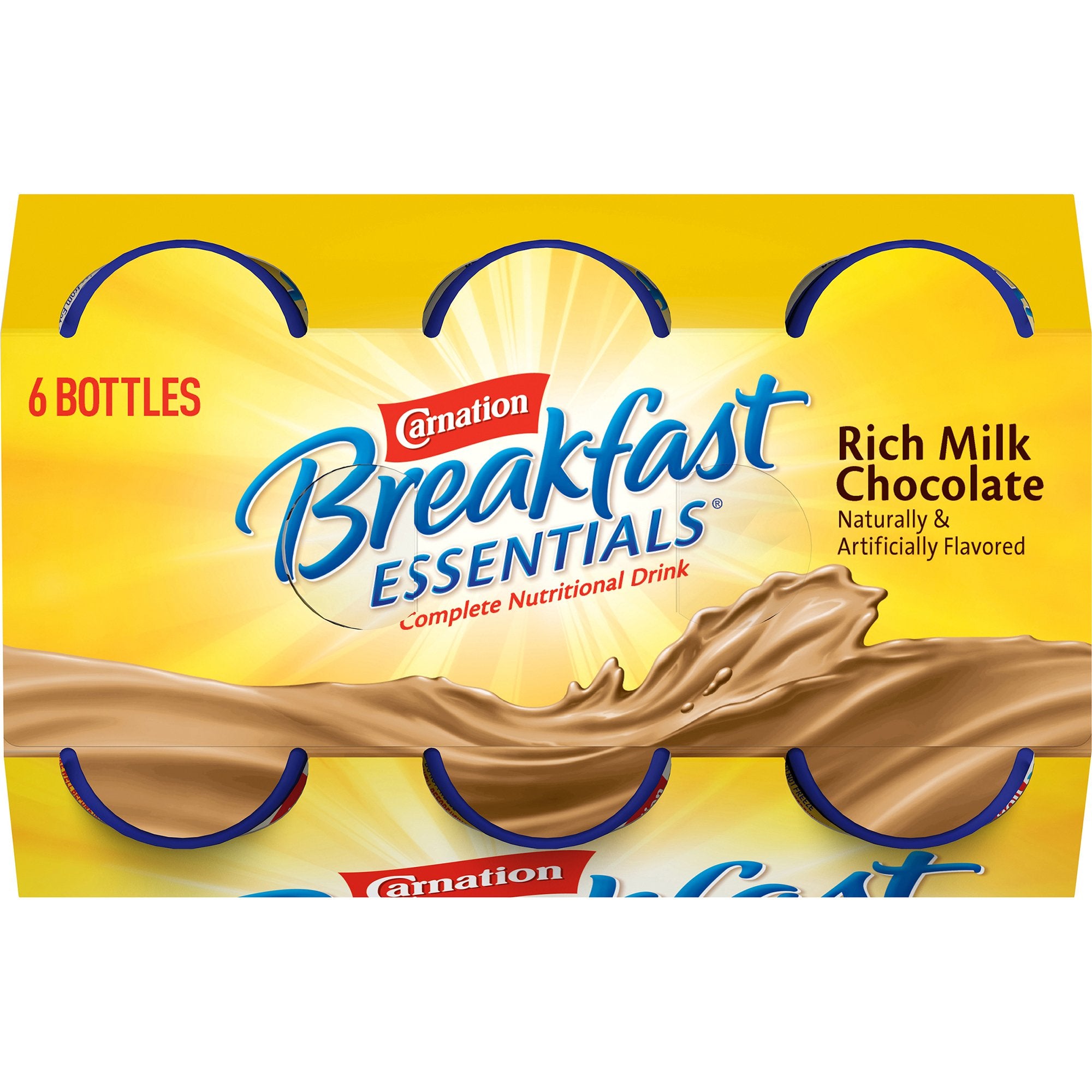 Oral Supplement Carnation Breakfast Essentials® Rich Milk Chocolate Flavor Liquid 8 oz. Bottle - image 7
