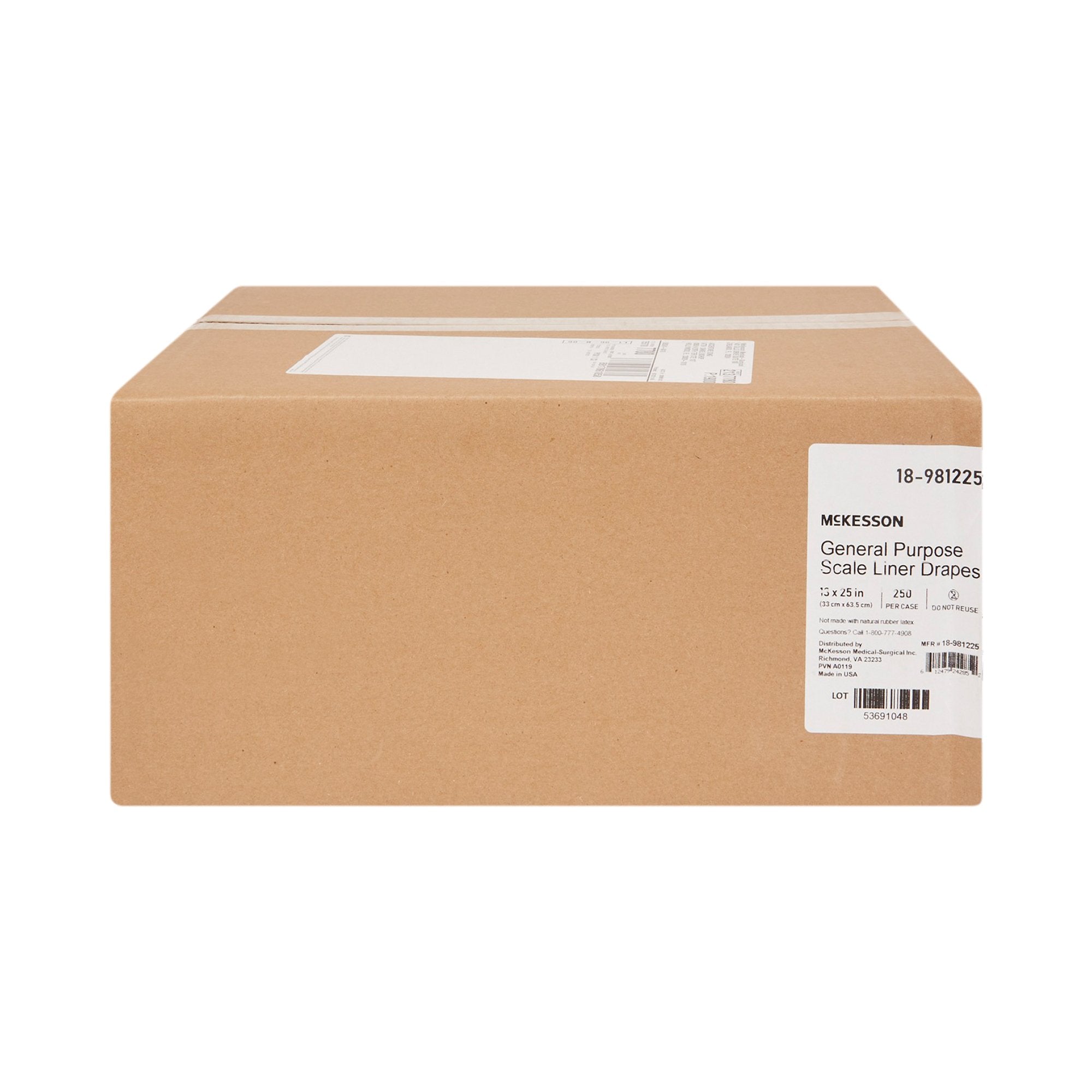 McKesson Smooth Scale Liner Paper, 13 Inch x 25 Inch, Print (Pins, Bottles and Carriages) (250 Units)