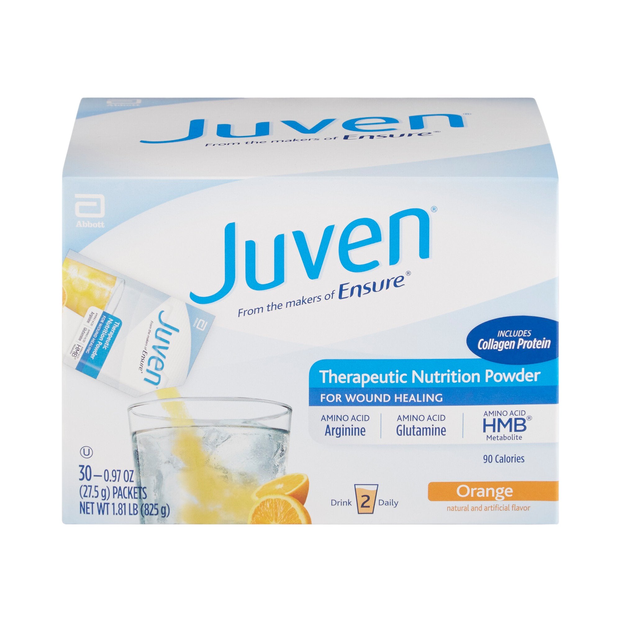 Oral Supplement Juven® Orange Flavor Powder 0.98 oz. Individual Packet - image 2