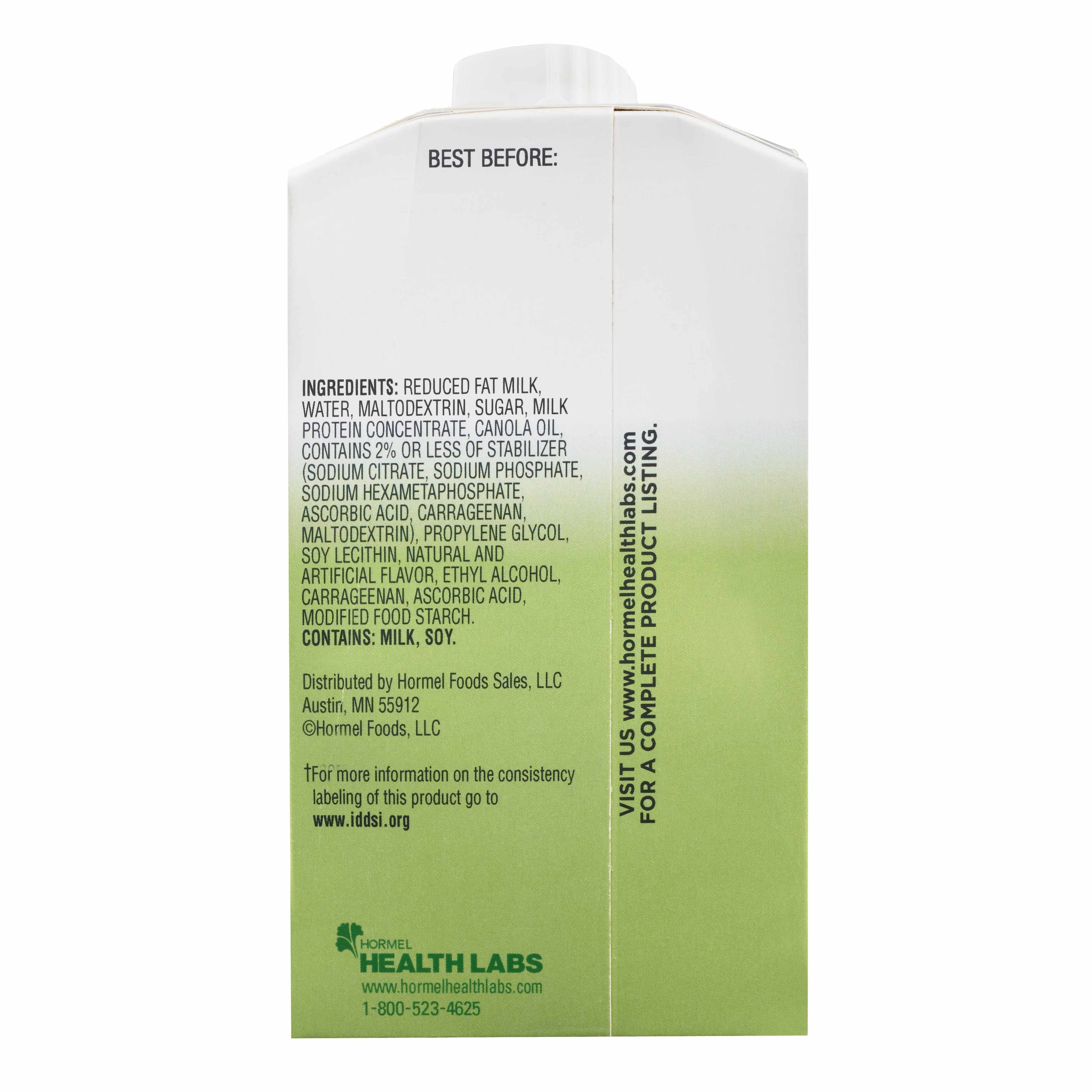 Oral Supplement Hormel Vital Cuisine® 500 Shakes Vanilla Flavor Liquid 8.45 oz. Carton - image 2