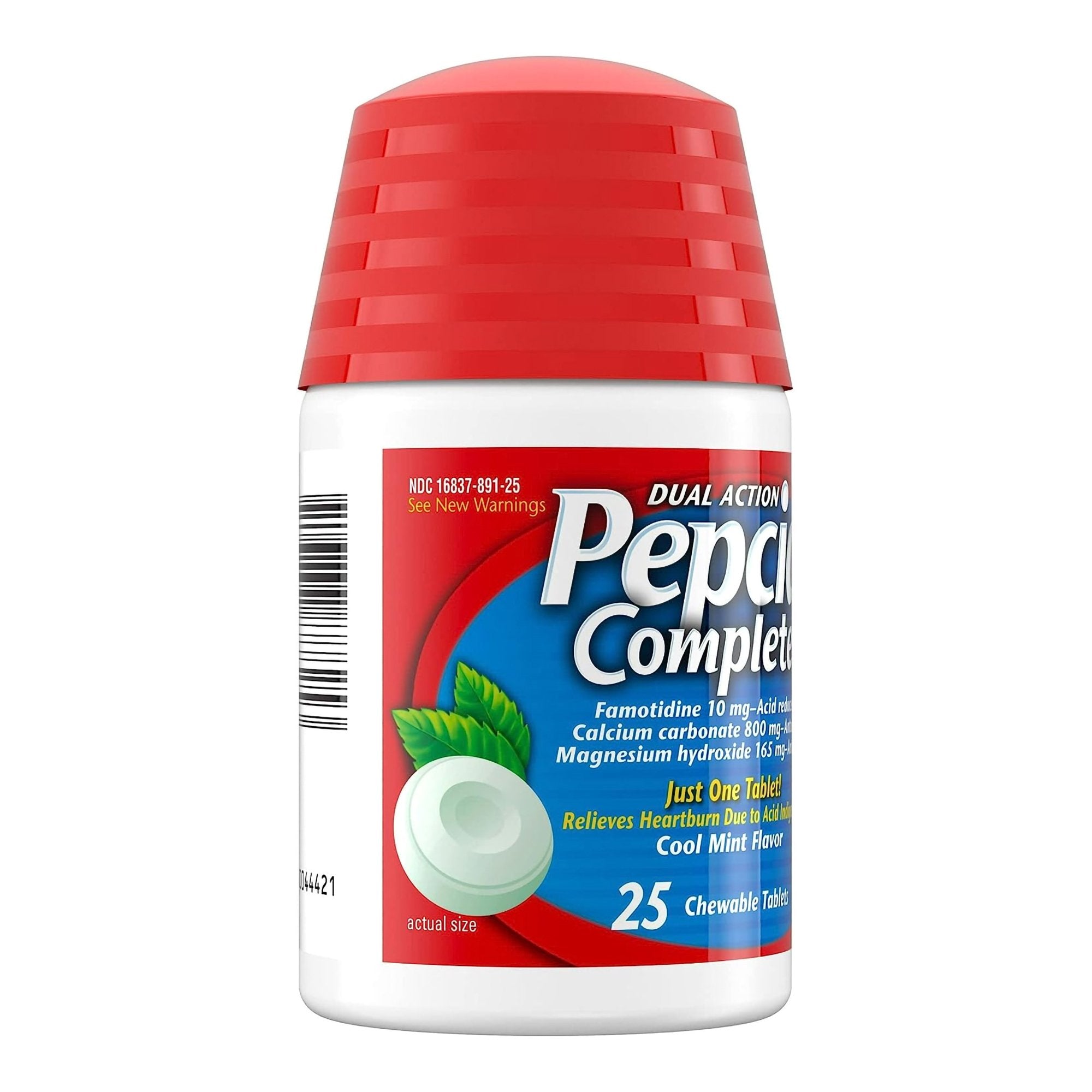 Antacid Pepcid® Complete 800 mg - 165 mg - 10 mg Strength Chewable Tablet 25 per Bottle - image 3