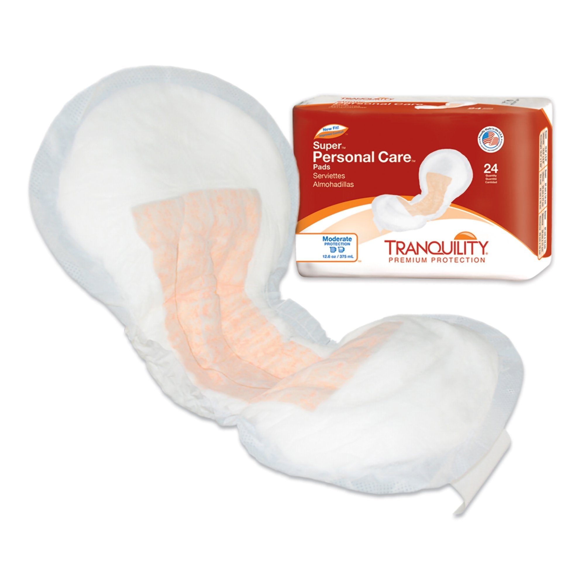 Tranquility® Super Maximum Protection Bladder Control Pad, 10½-Inch Length (24 Units)