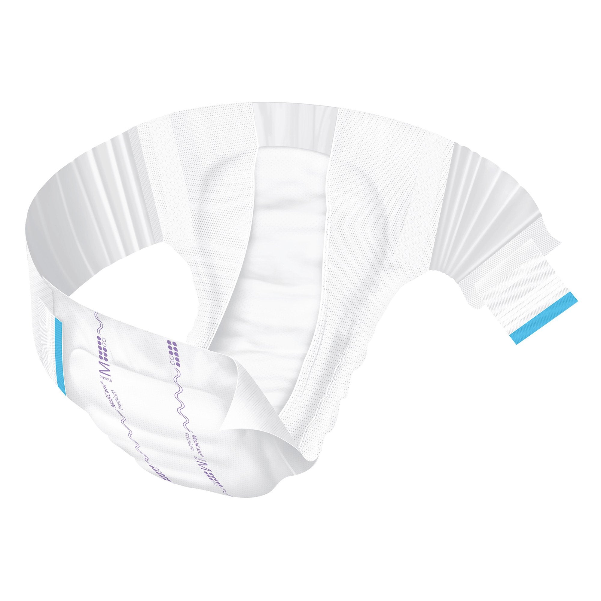 Incontinence Brief MoliCare® Premium Elastic 8D Adult Small Unisex Disposable Heavy Absorbency - image 3
