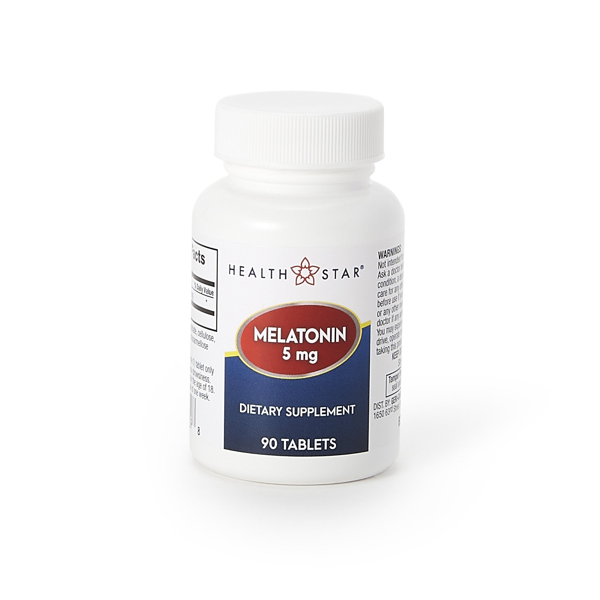Natural Sleep Aid HEALTH STAR® 90 per Bottle Tablet 5 mg
