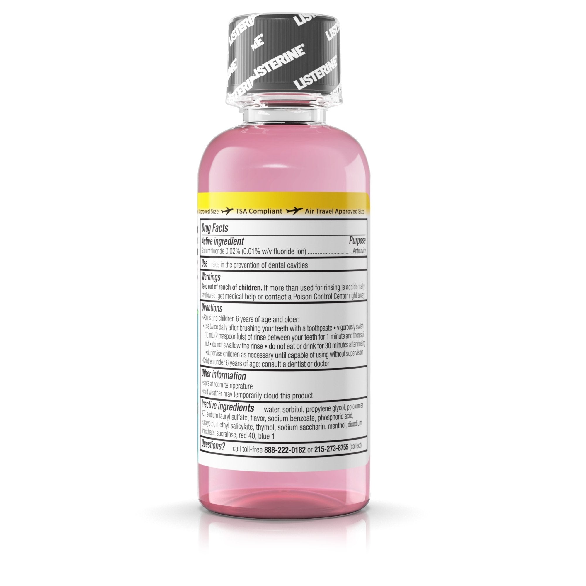 Mouthwash Listerine® Total Care Zero® 3.2 oz. Fresh Mint Flavor - image 2
