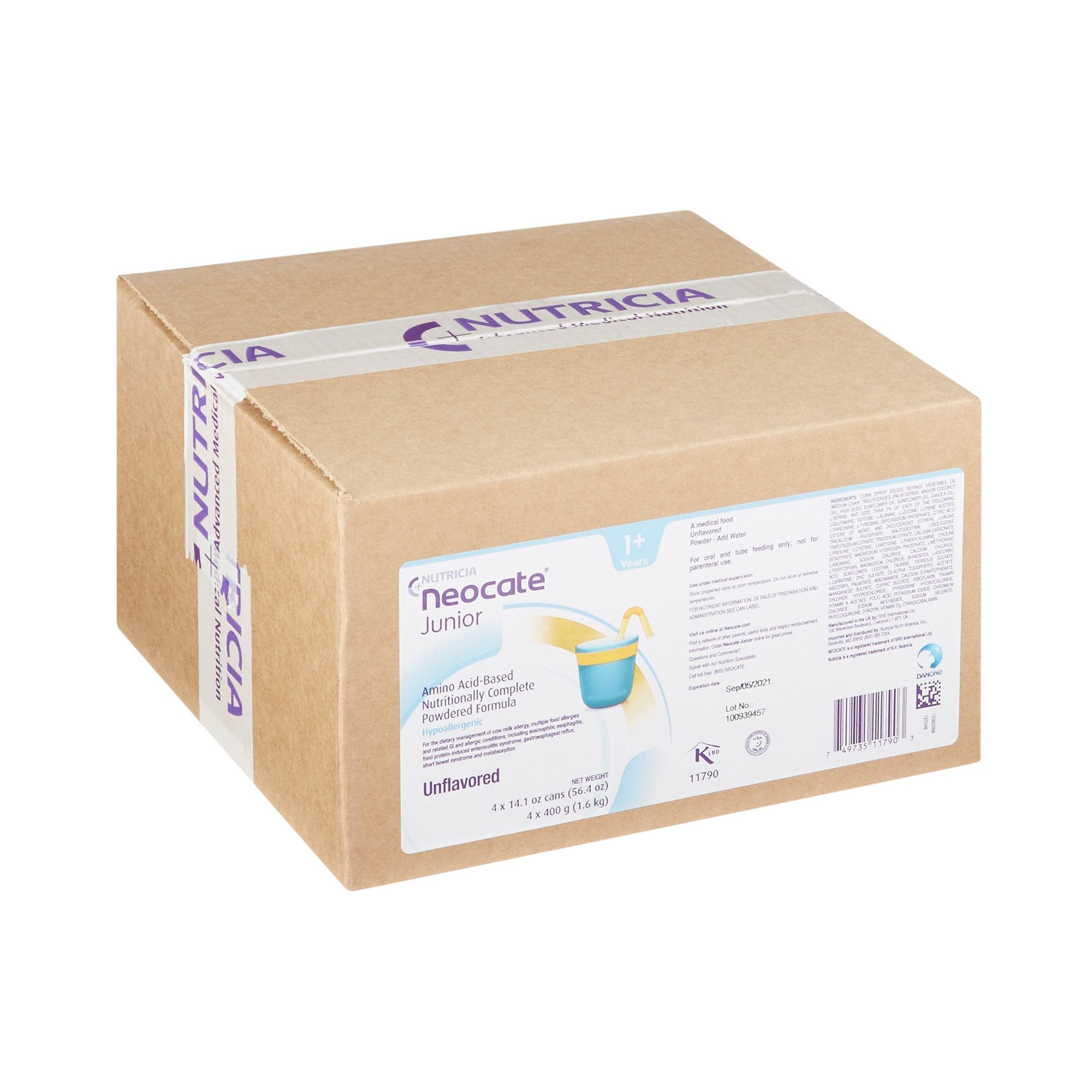 Neocate® Junior Pediatric Oral Supplement, 14.1-ounce can (1 Unit)