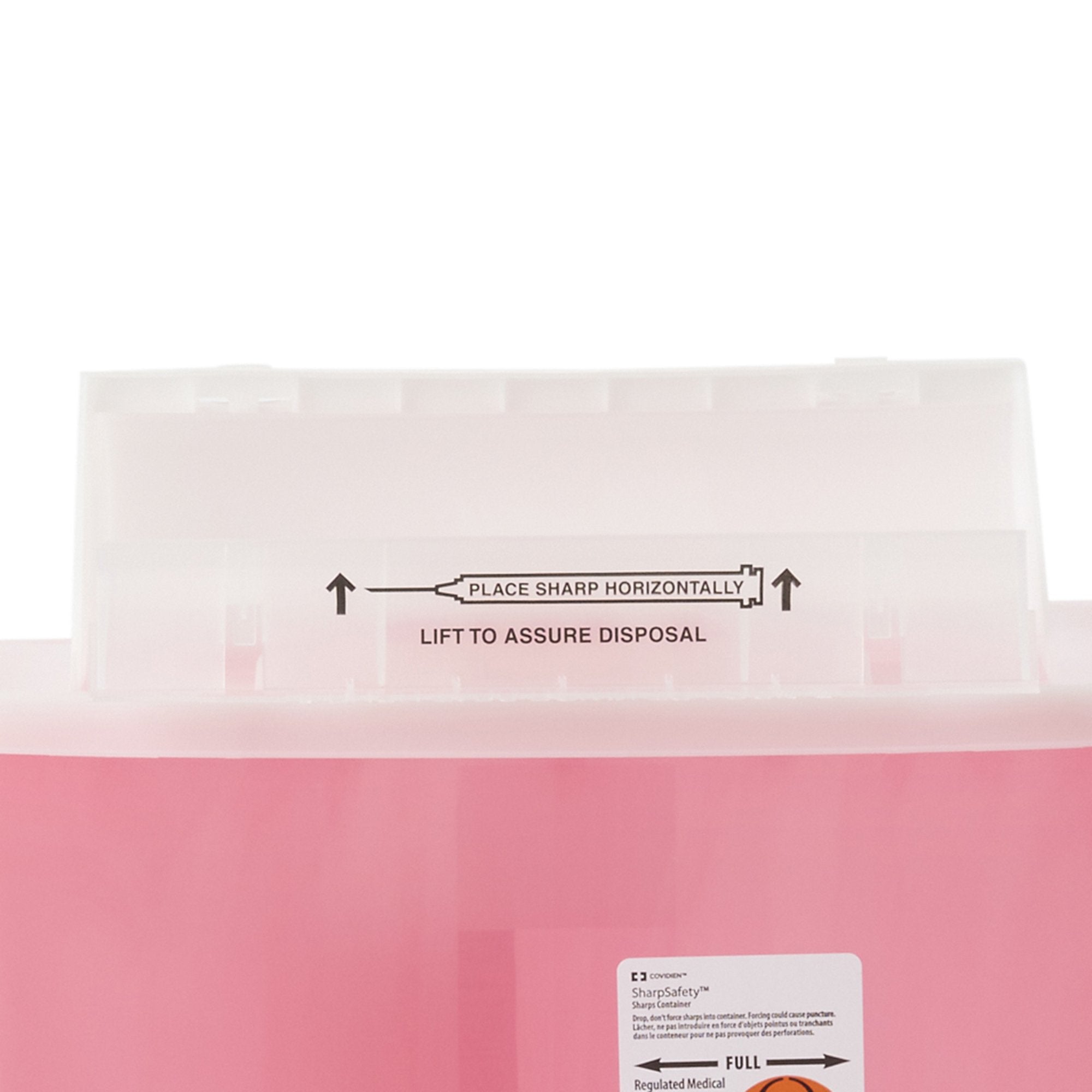 SharpStar™ In-Room™ Multi-purpose Sharps Container, 3 Gallon, 16½ x 13¾ x 6 Inch (1 Unit)