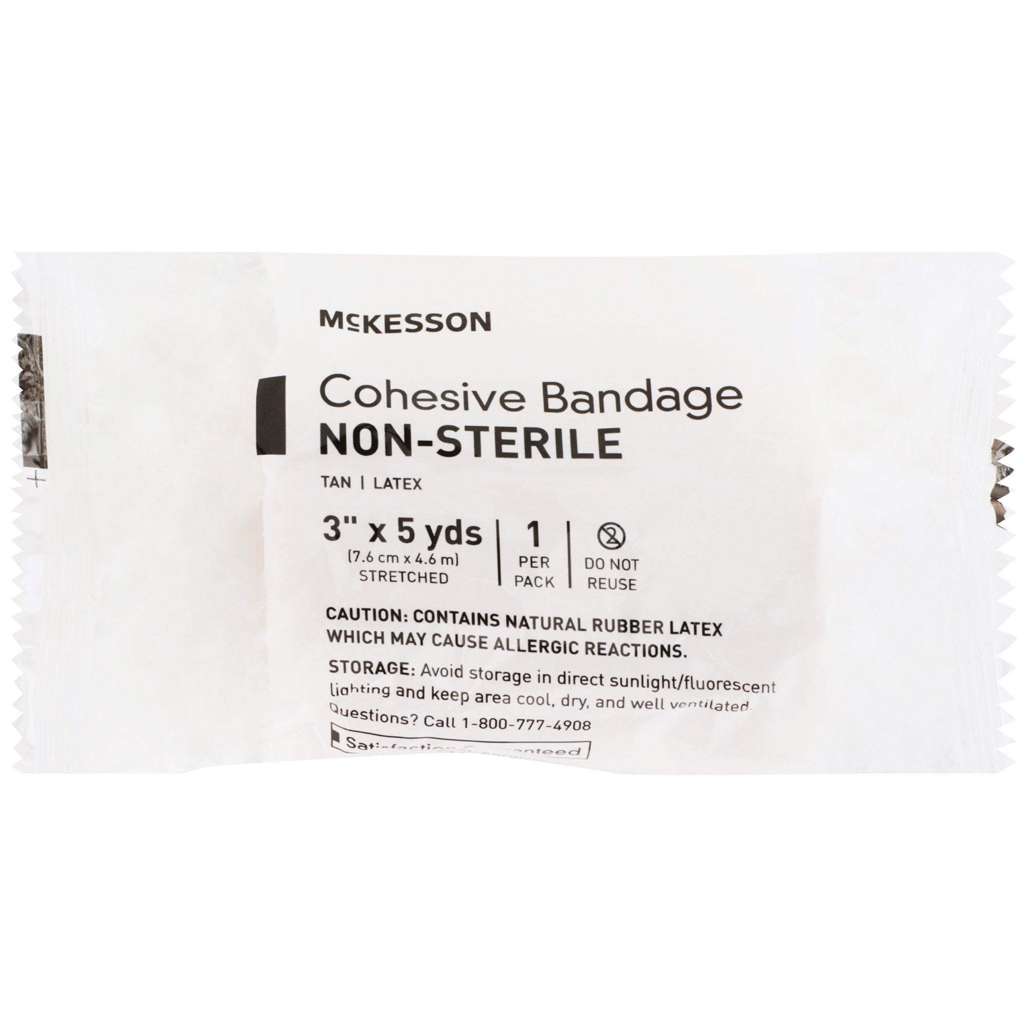 McKesson Self-adherent Closure Cohesive Bandage, 3 Inch x 5 Yard (1 Unit)