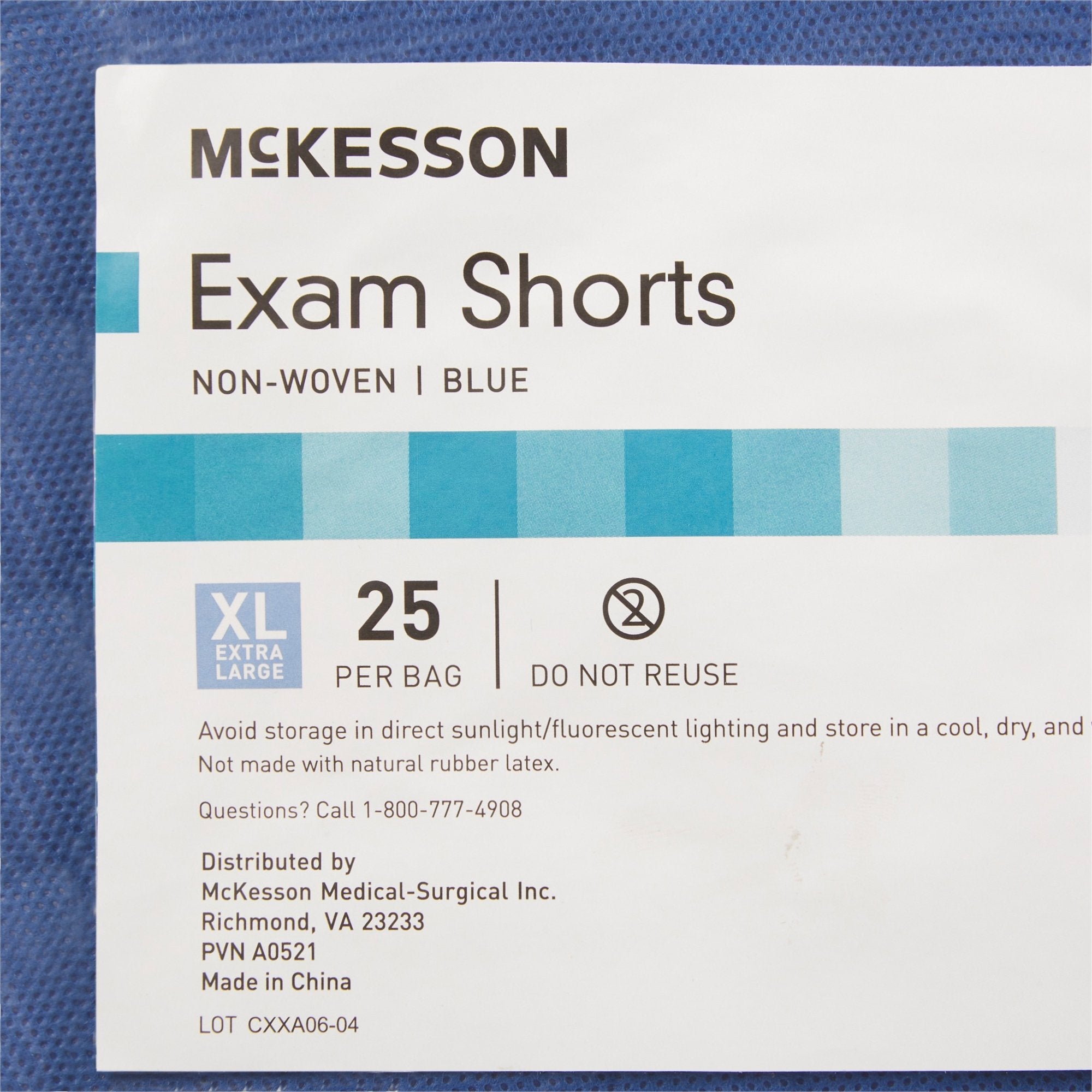 McKesson Patient Exam Shorts, X-Large (100 Units)