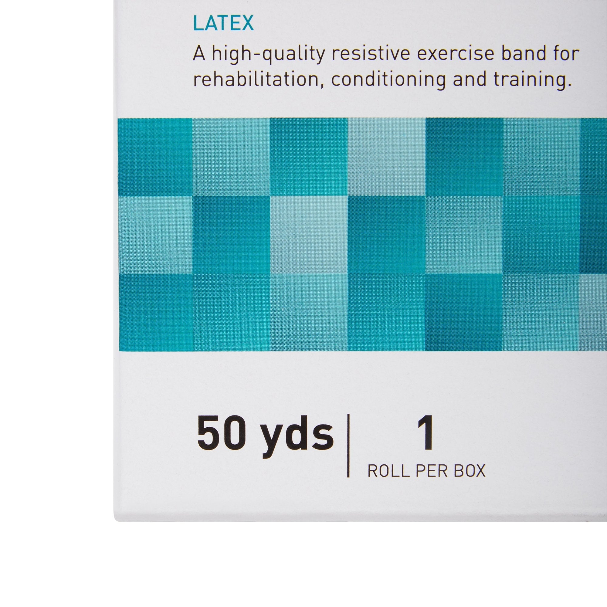 McKesson Exercise Resistance Band, Green, 5 Inch x 50 Yard, Medium Resistance (1 Unit)