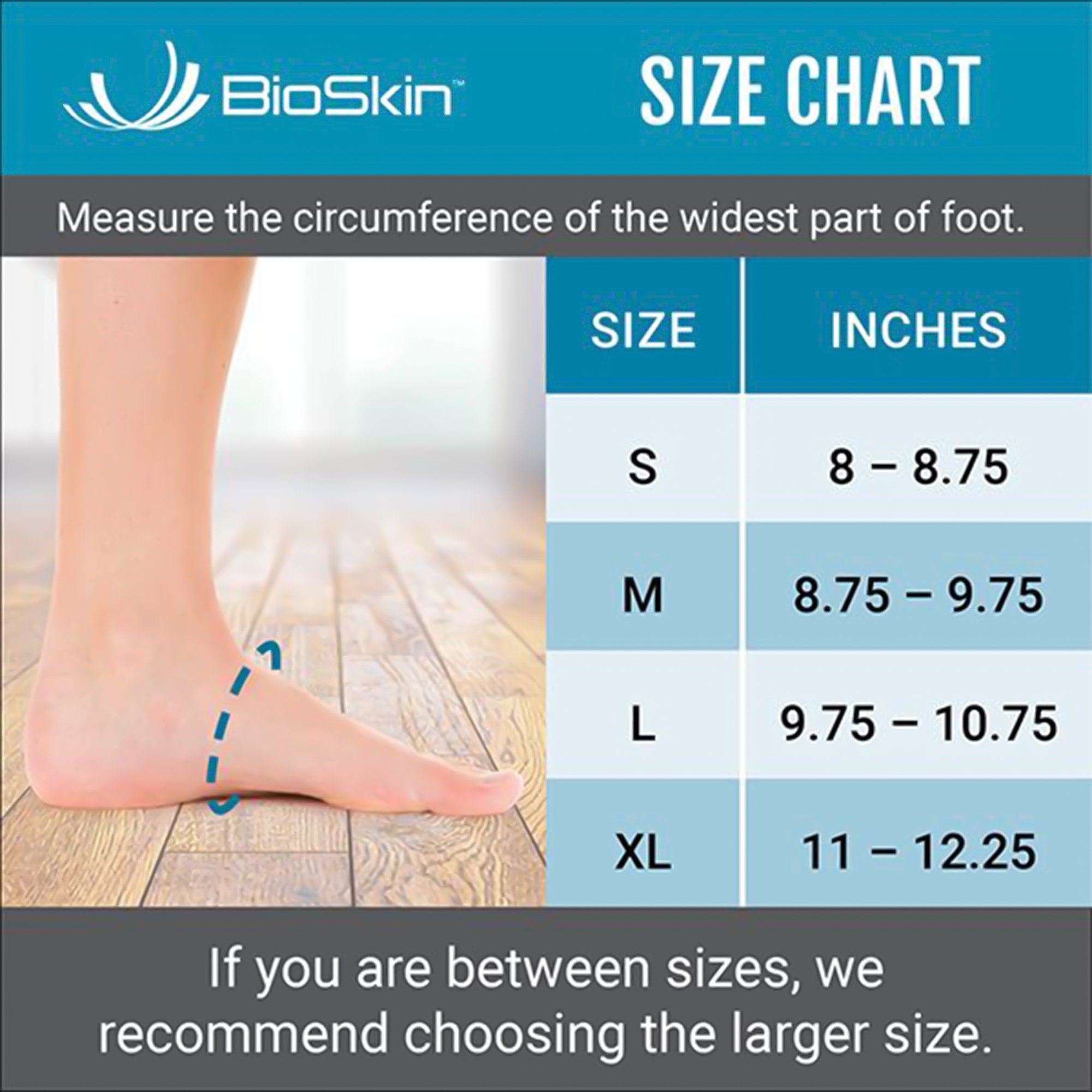 Ankle Support BioSkin® TRILOK™ Medium Hook and Loop Strap Closure Left / Right Foot - image 2
