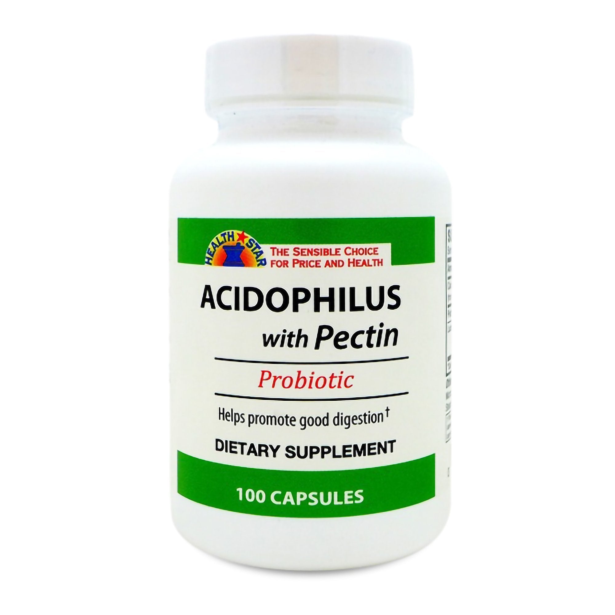 Probiotic Dietary Supplement HEALTH STAR® 100 per Bottle Tablet
