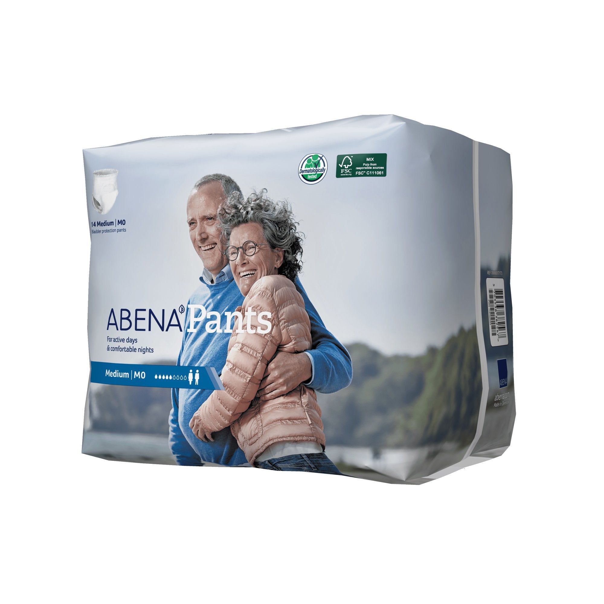 Absorbent Underwear Abena® Pants Pull On with Tear Away Seams Adult Medium Unisex Disposable Moderate Absorbency - image 3