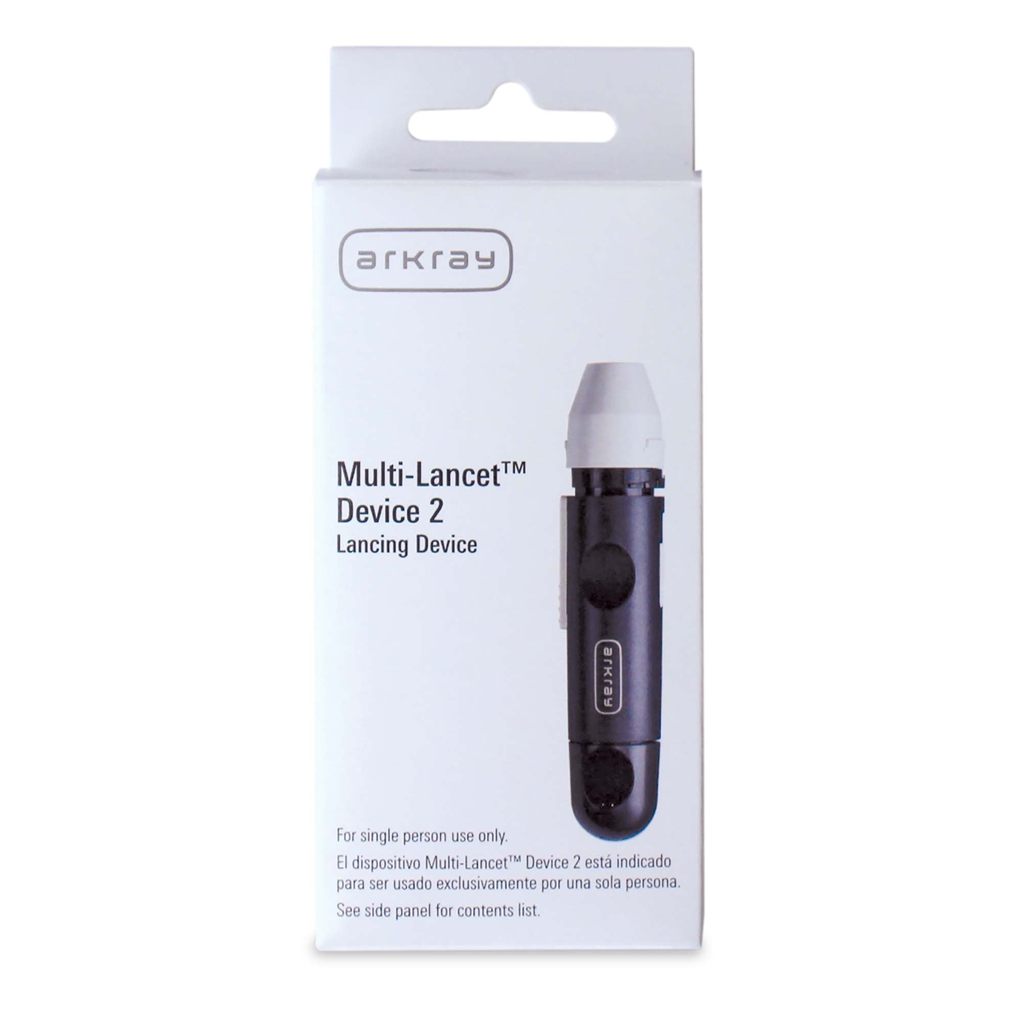 Lancing Device Multi-Lancet Device™ 2 Various Gauges Protective Safety Cap Push Button Activation Finger - image 3