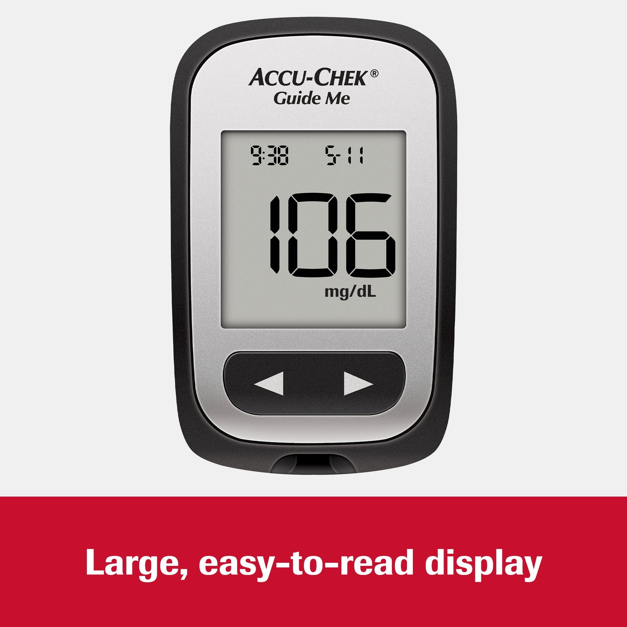 Blood Glucose Meter Accu-Chek® 4 Second Results Stores up to 30 Results No Coding Required - image 3