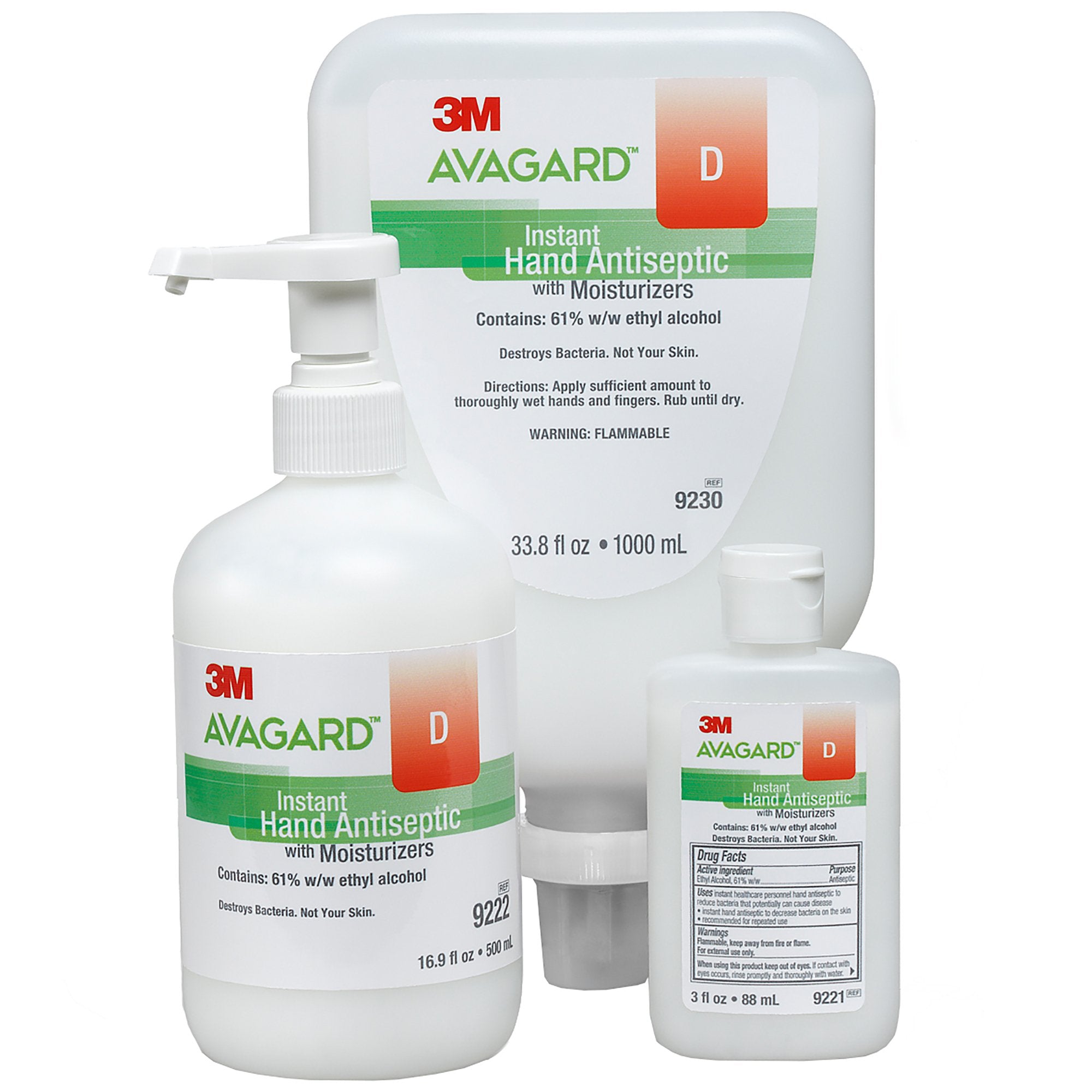 Hand Sanitizer 3M™ Avagard™ D 3 oz. Ethyl Alcohol Gel Bottle - image 5