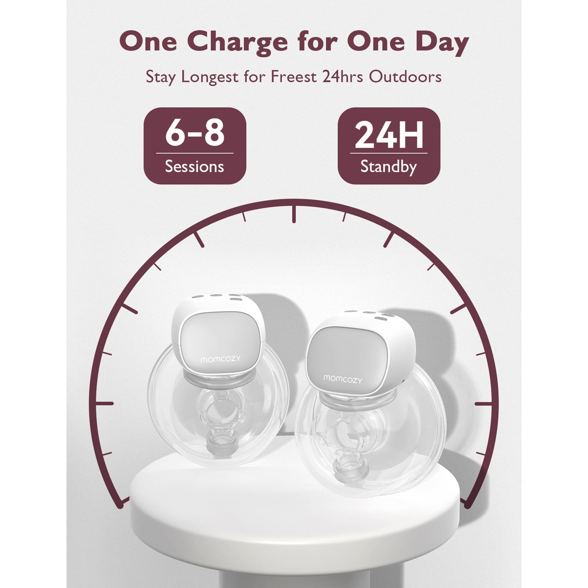 Hands Free Double Electric Breast Pump Momcozy S9 Pro-N - image 7