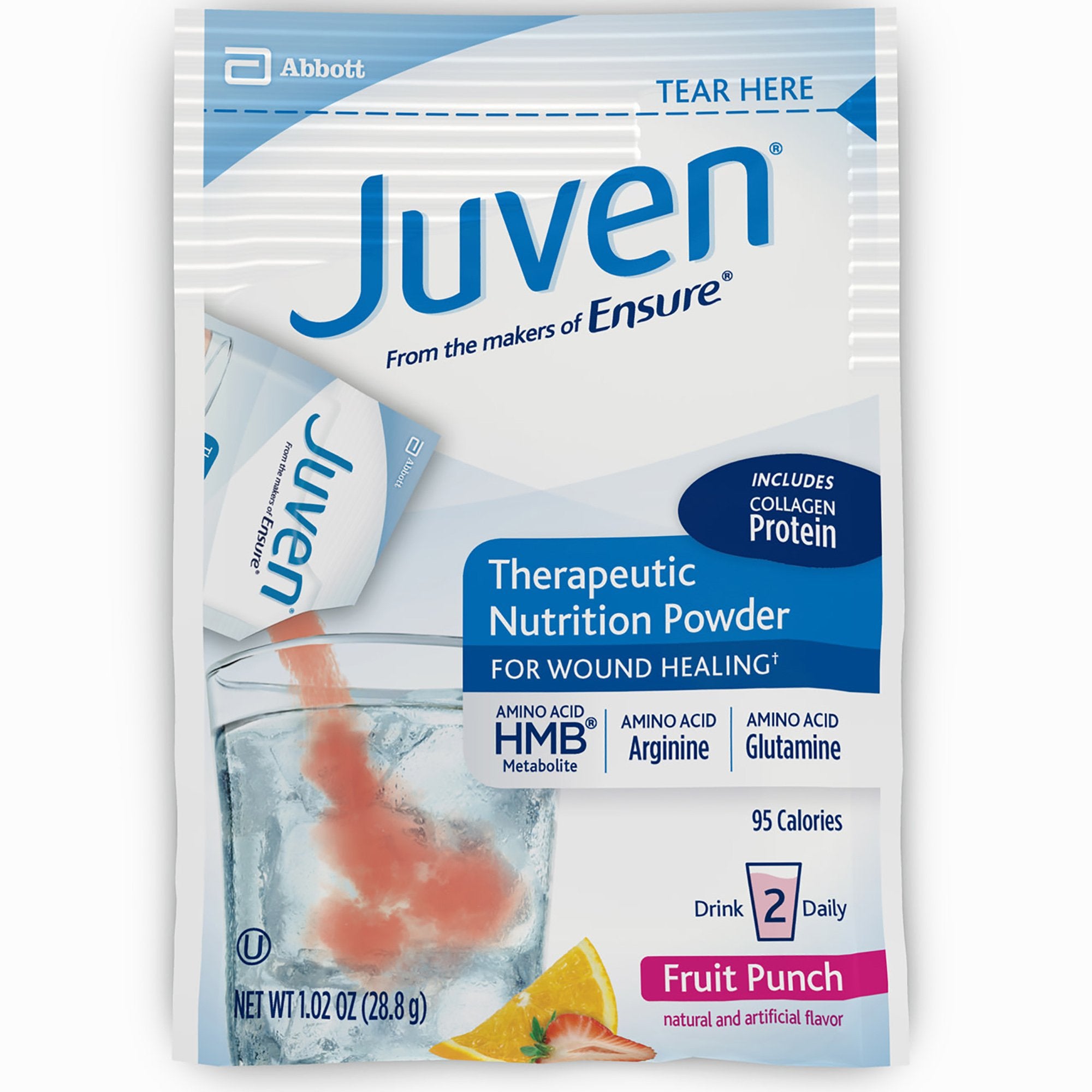 Oral Supplement Juven® Fruit Punch Flavor Powder 1.02 oz. Individual Packet - image 3