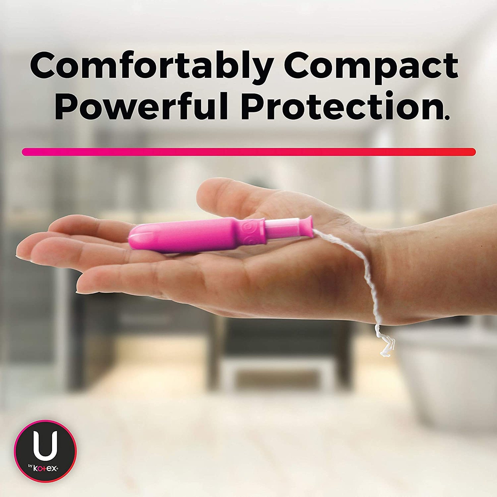 U By Kotex® Click® Compact Tampons, Regular (16 Units)