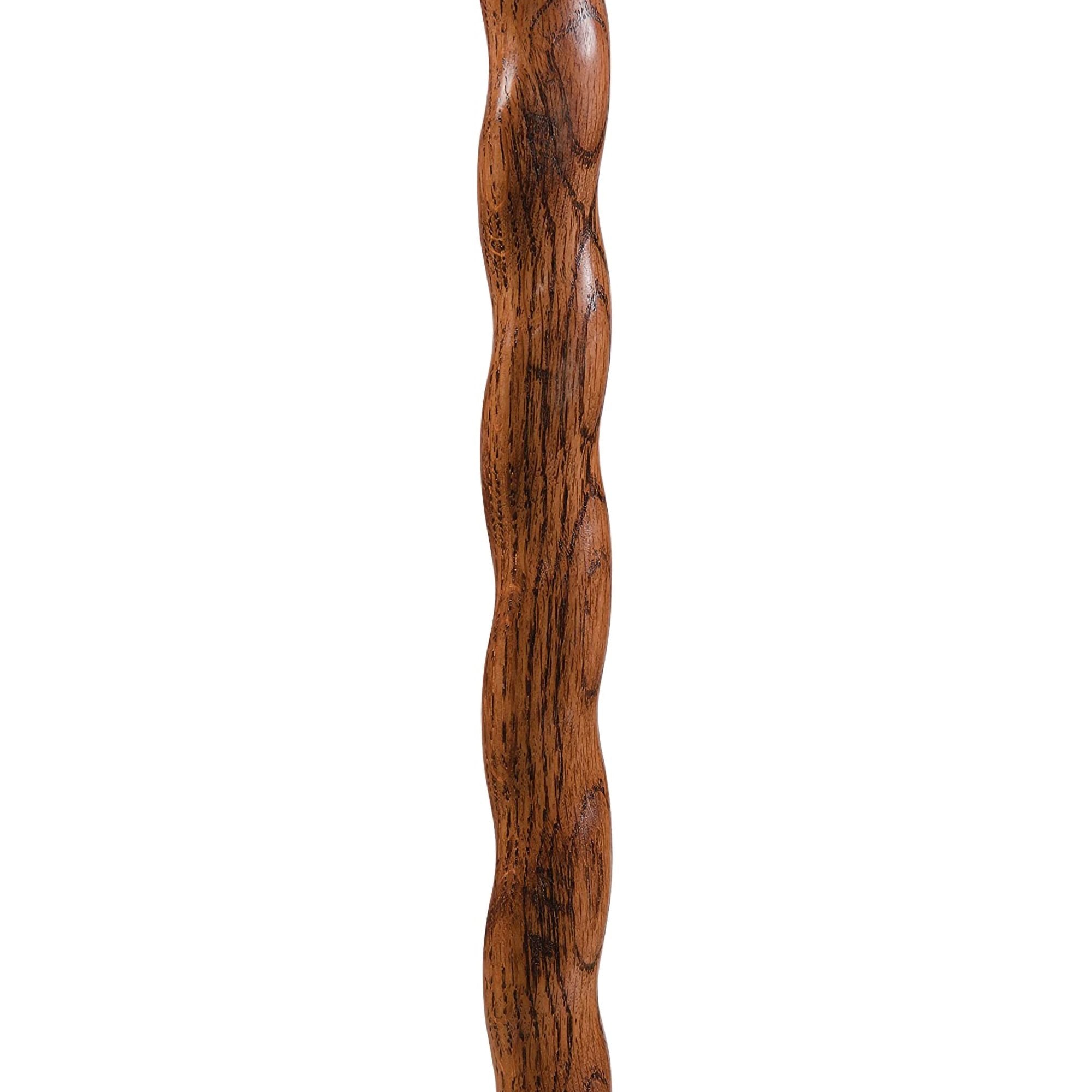 T-Handle Cane Brazos™ Twisted Wood 37 Inch Height Red Oak - image 4