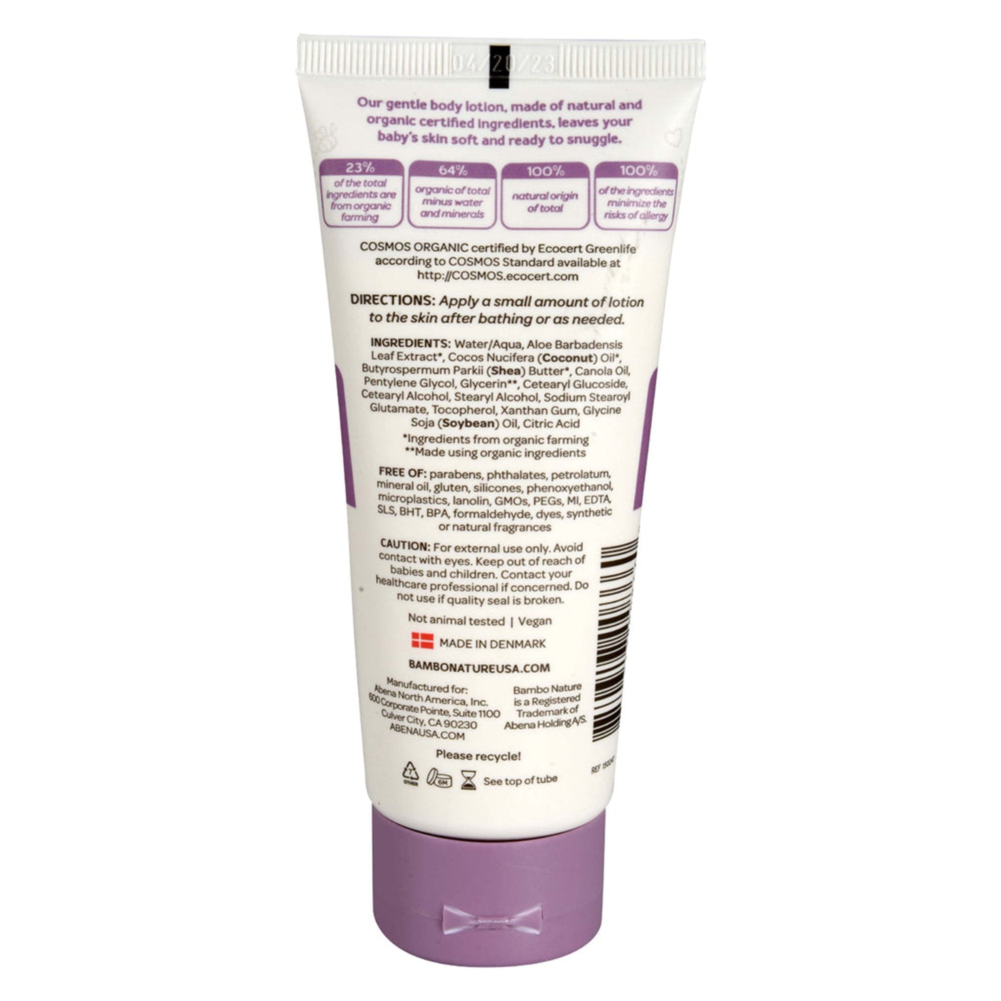 Baby Lotion Bambo® Nature Snuggle Time 3.4 oz. Tube Unscented Lotion - image 2