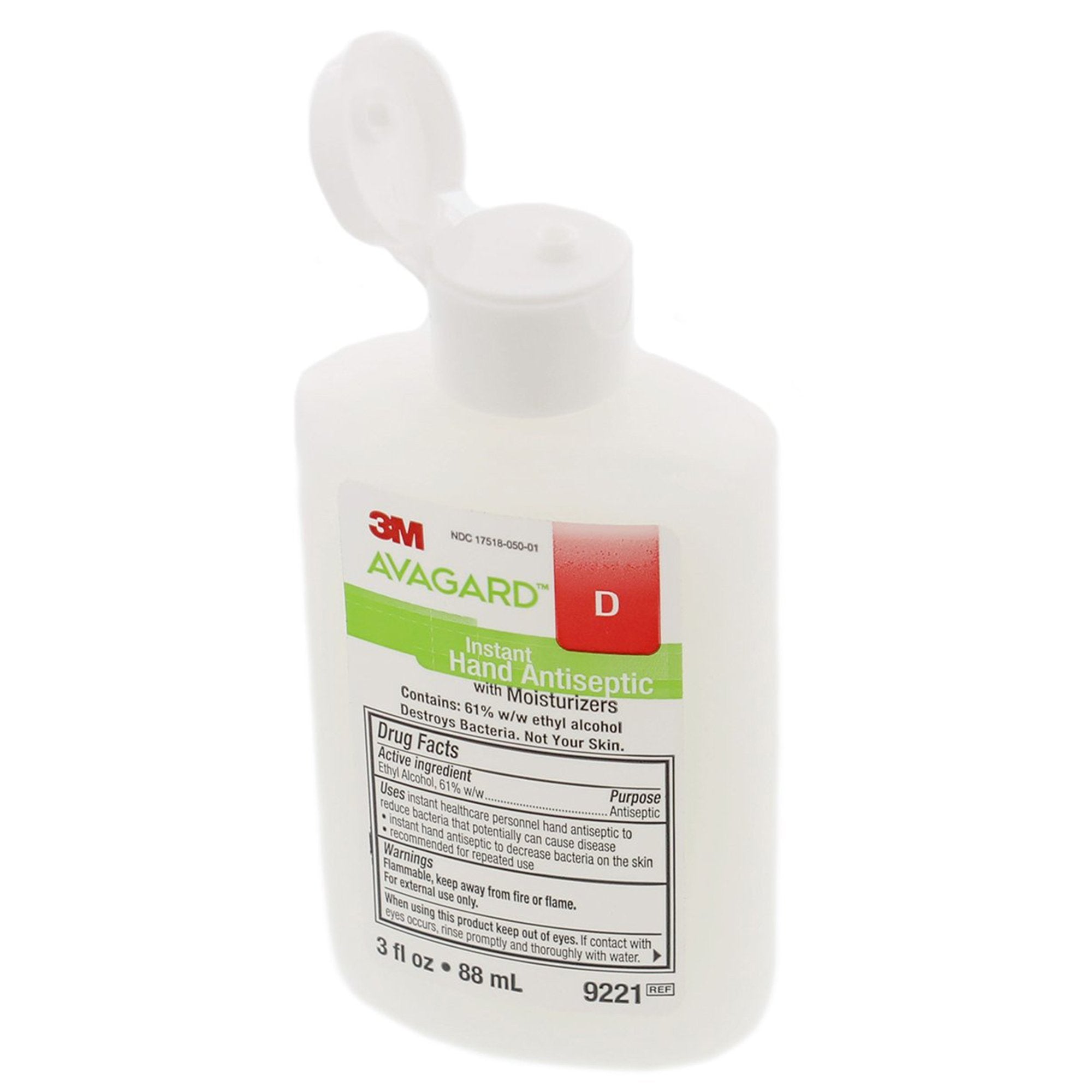 Hand Sanitizer 3M™ Avagard™ D 3 oz. Ethyl Alcohol Gel Bottle - image 3