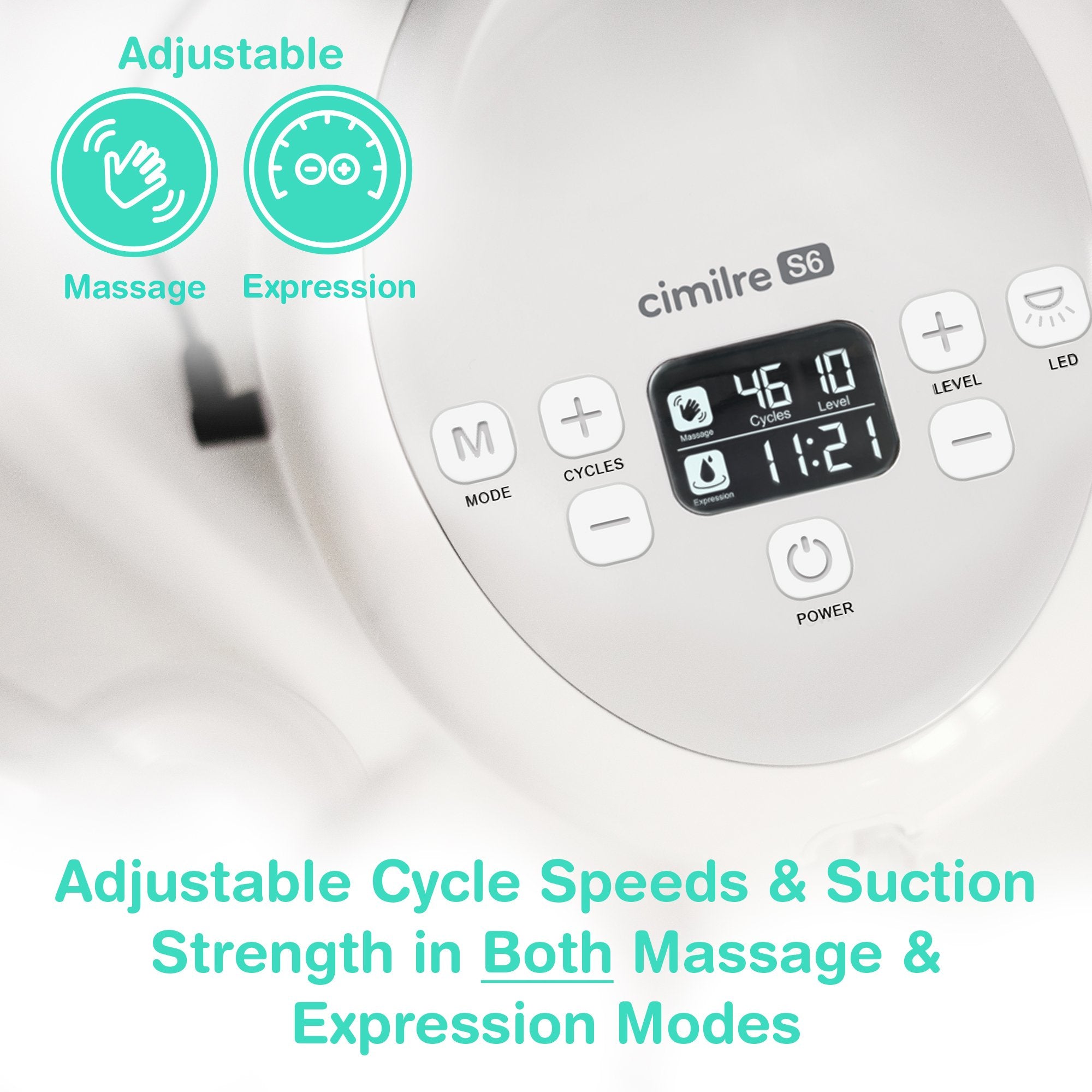 Double Electric Breast Pump Kit Cimilre® S6+ - image 8
