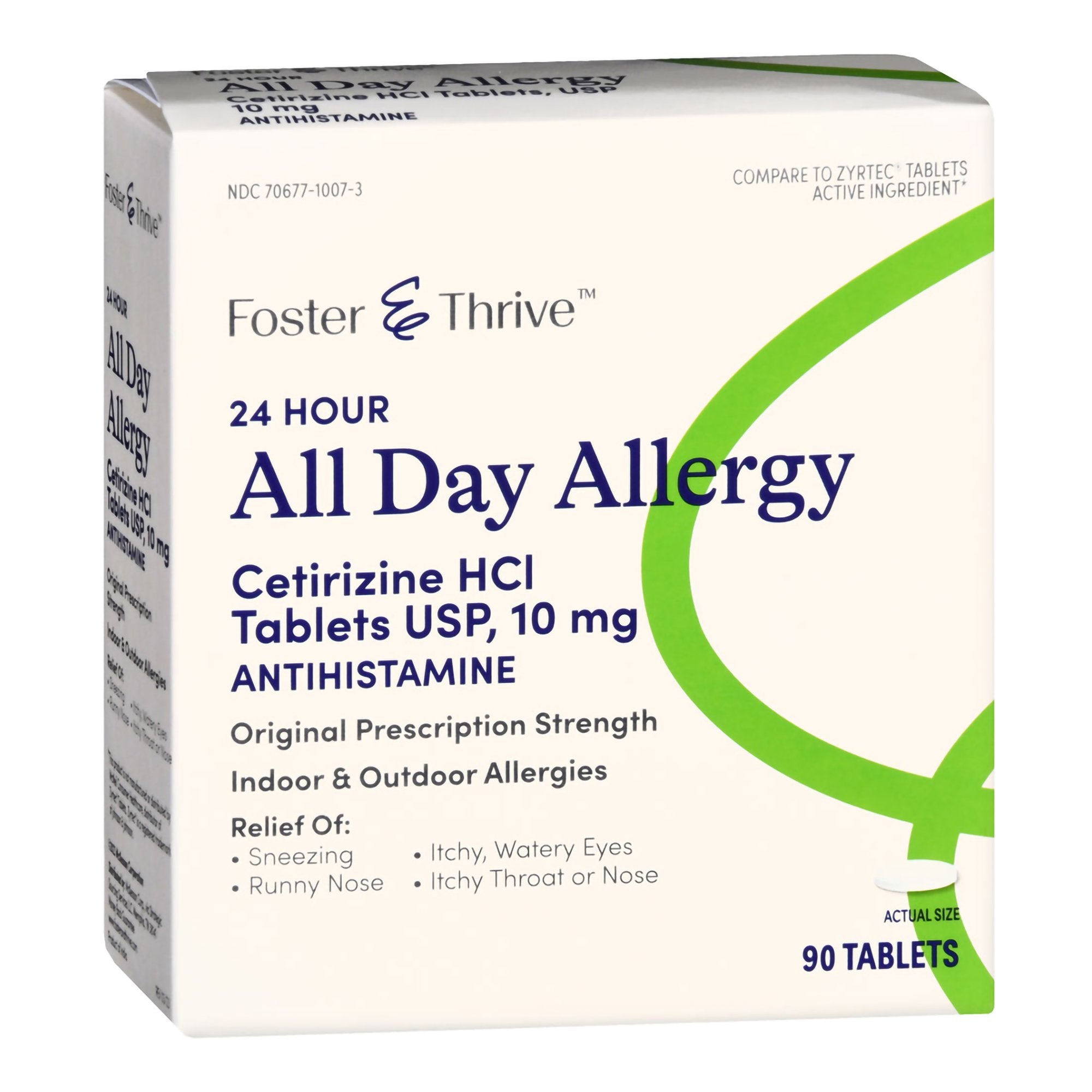 Allergy Relief Foster & Thrive™ 10 mg Strength Tablet 90 per Box - image 5