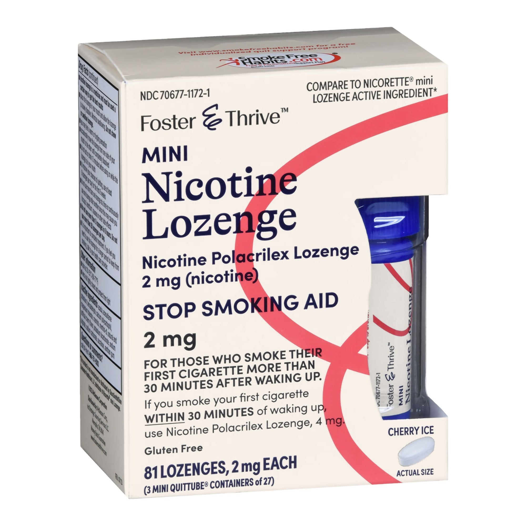 Stop Smoking Aid Foster & Thrive™ 2 mg Strength Lozenge - image 5