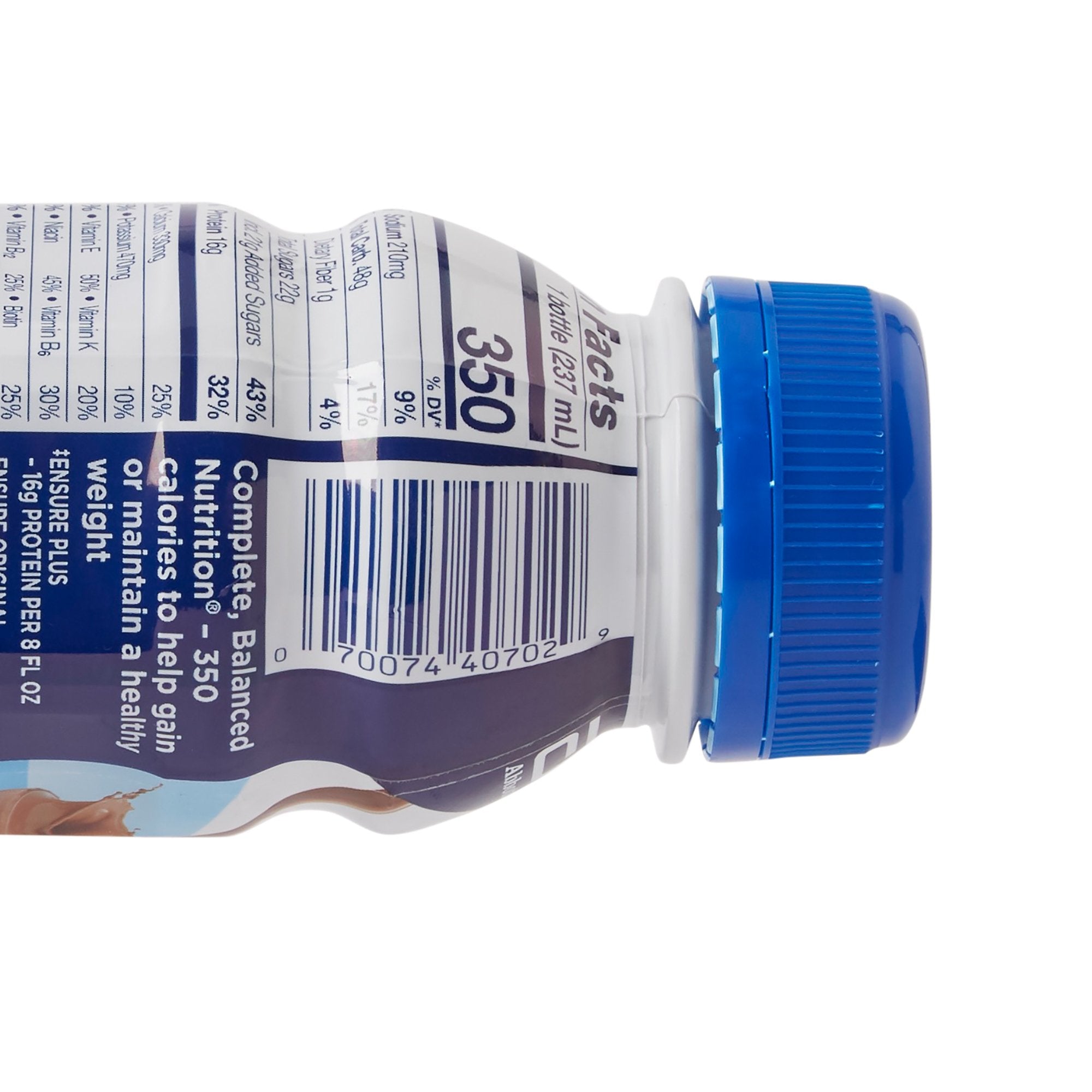 Oral Supplement Ensure® Plus Nutrition Shake Milk Chocolate Flavor Liquid 8 oz. Bottle - image 4