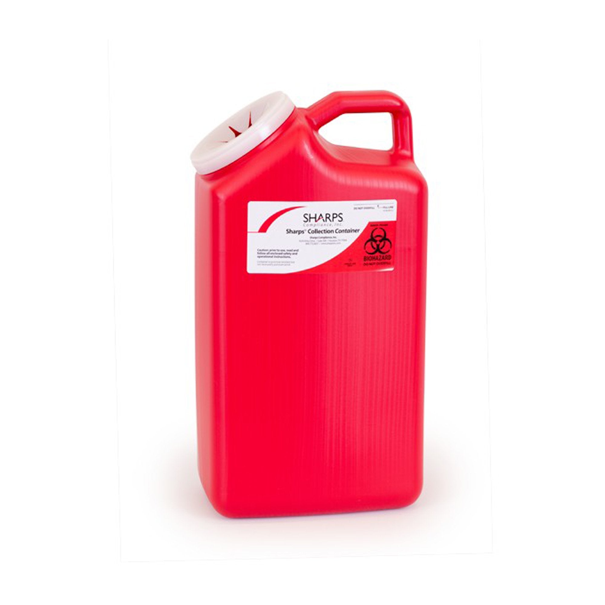 Sharps Recovery System™ Mailback Sharps Container, 3 Gallon, 17 x 6 x 9 Inch (1 Unit)
