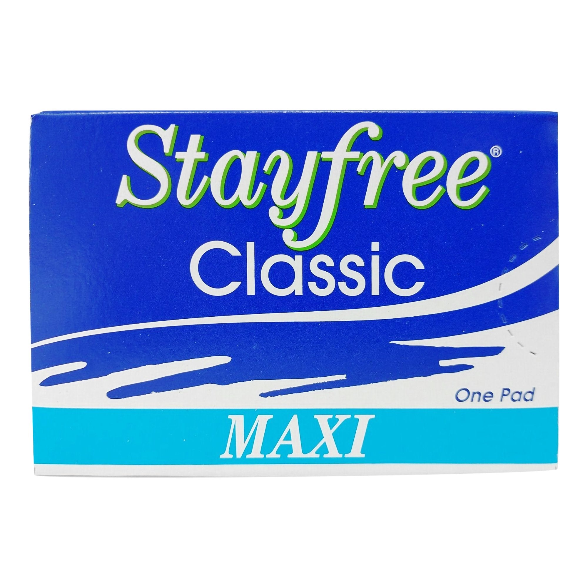 Feminine Pad Stayfree®Classic Maxi Regular Absorbency