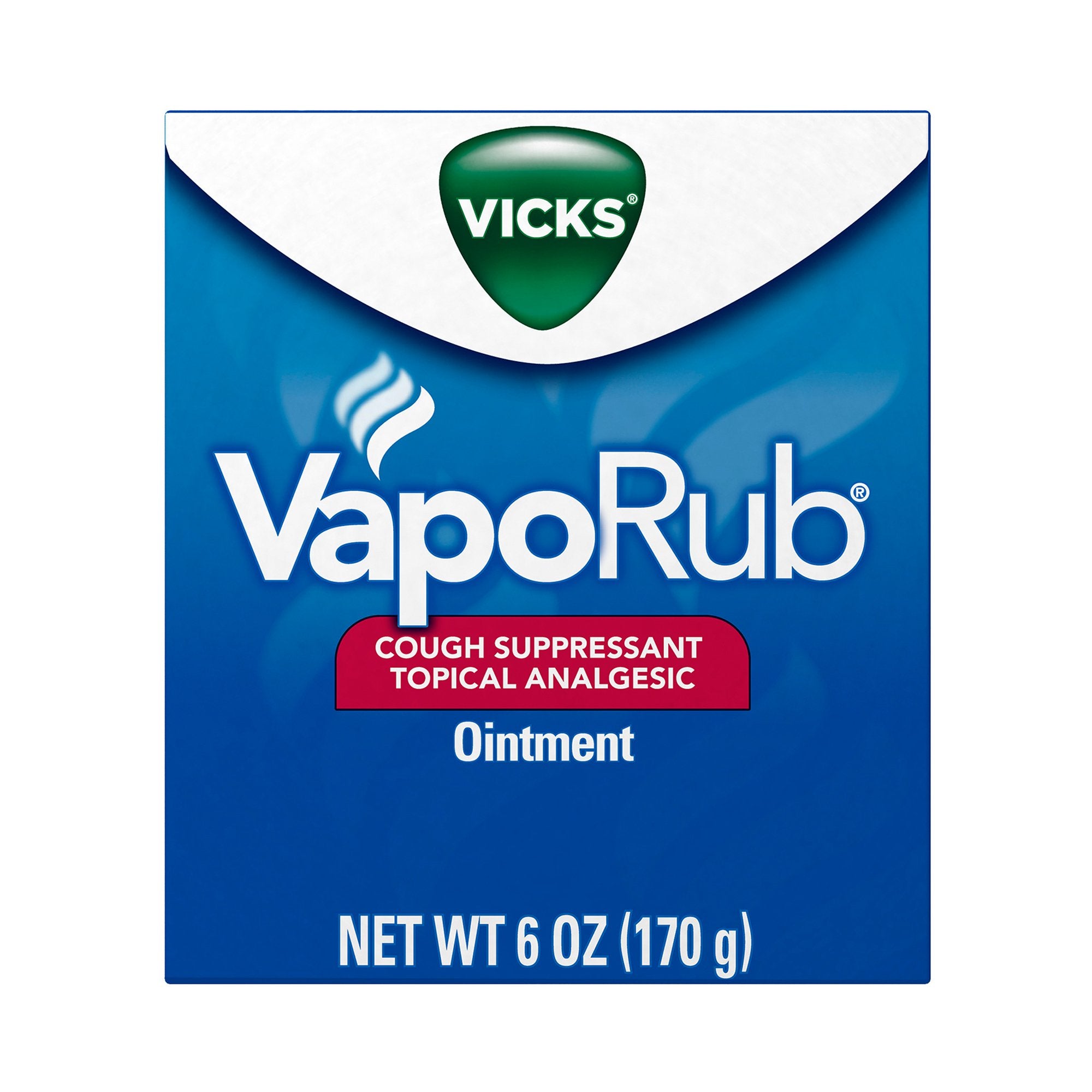 Chest Rub Vicks® VapoRub® 4.8% - 1.2% - 2.6% Strength Ointment 6 oz. - image 7