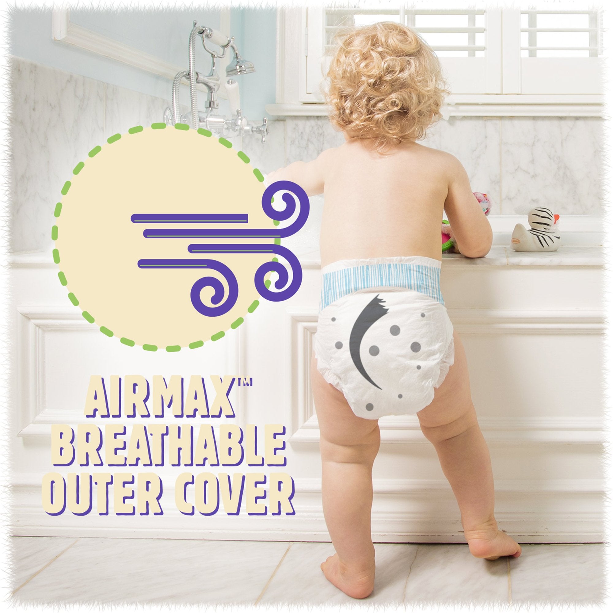 Unisex Baby Diaper Cuties® Complete Care Size 4 Disposable Heavy Absorbency - image 5