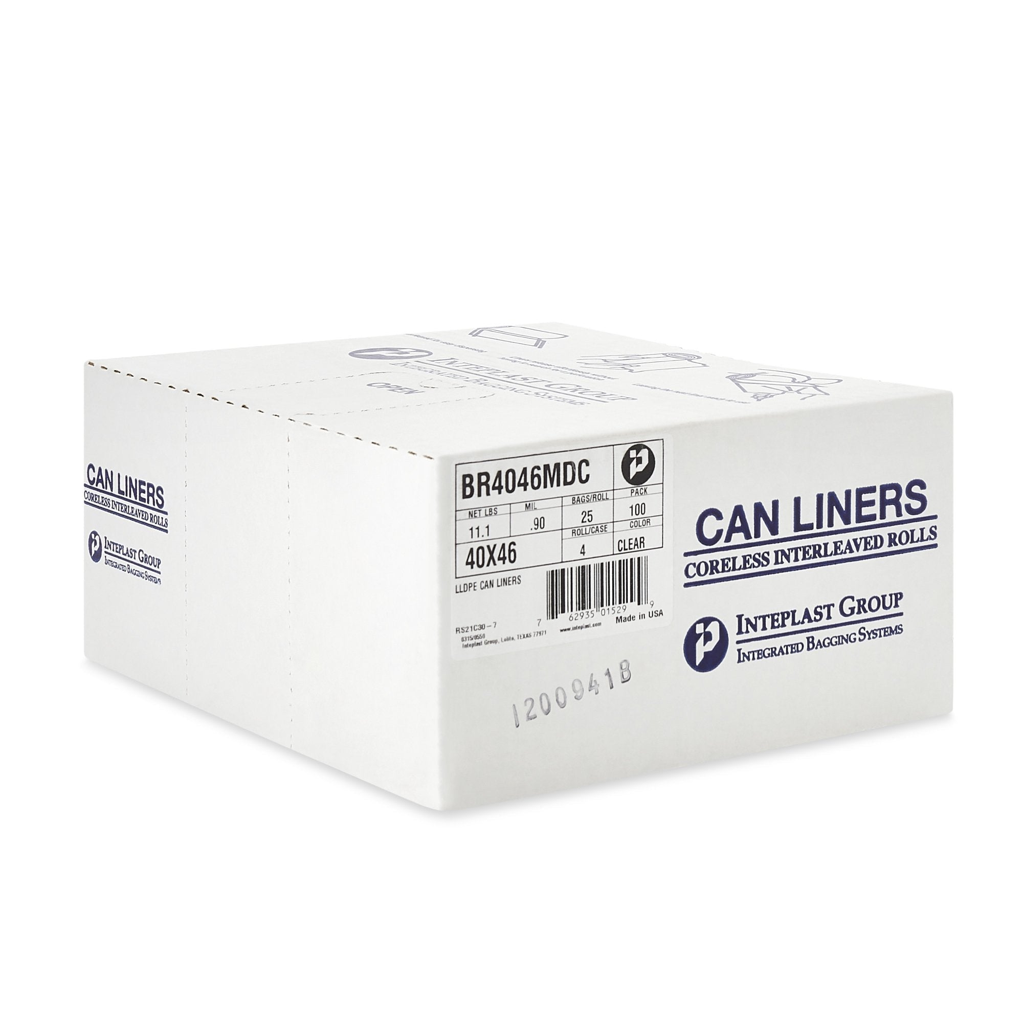 McKesson Extra Heavy Plus Duty Trash Bag, Clear, 45 gal. (100 Units)