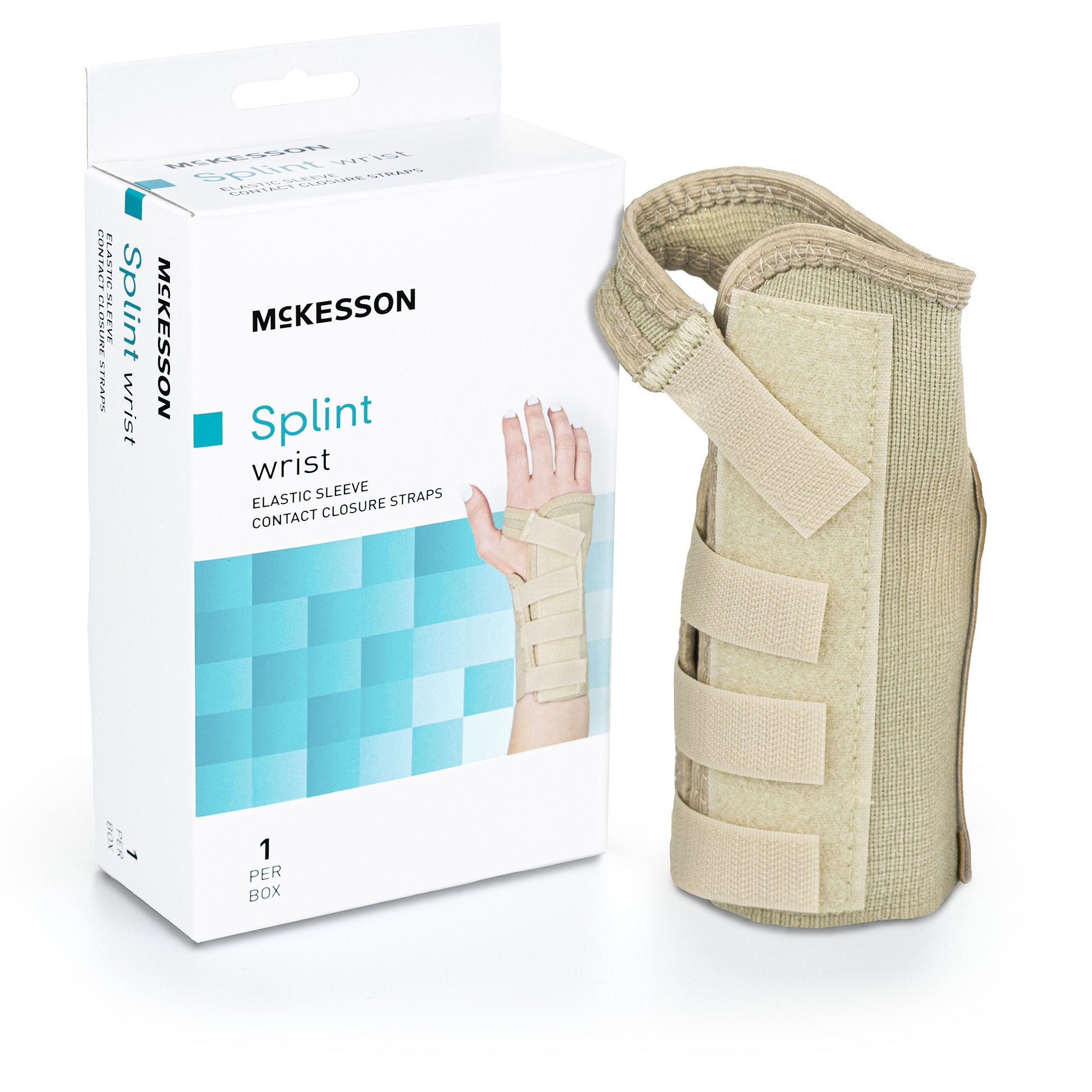 McKesson Right Wrist Splint, Extra Small