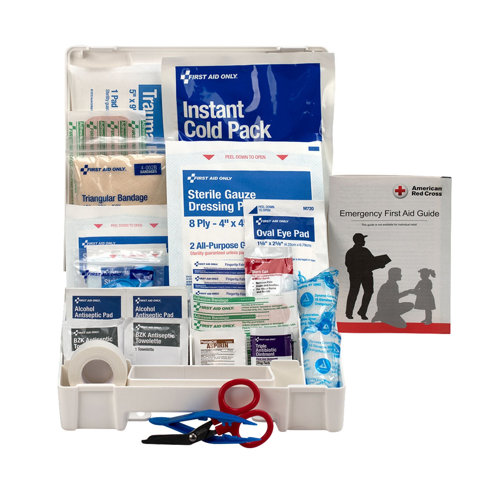 First Aid Kit First Aid Only® 10 Person Plastic Case - image 4