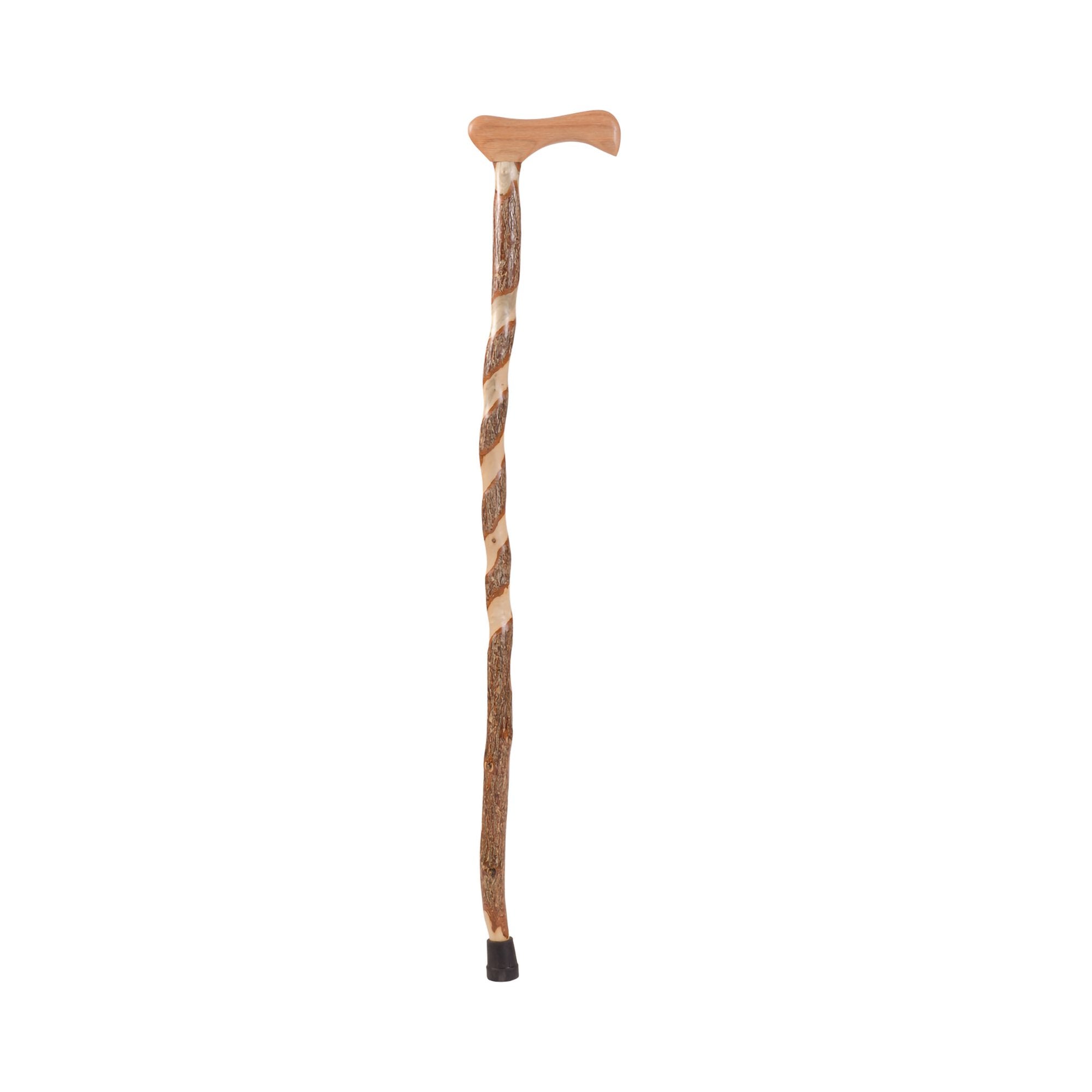 T-Handle Cane Brazos™ Twisted Wood 37 Inch Height Sassafras