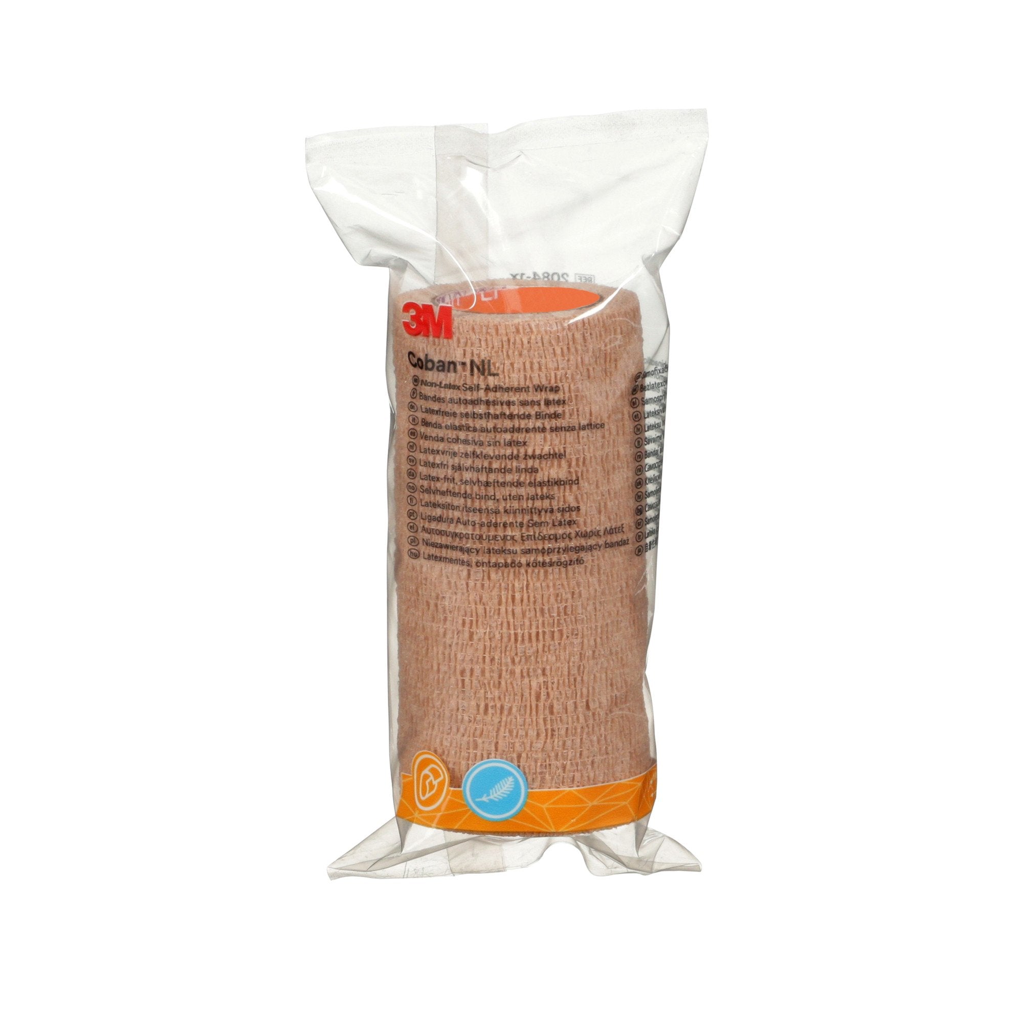 Cohesive Bandage 3M™ Coban™ NL 4 X 58 Inch Self-adherent Closure Tan NonSterile Standard Compression