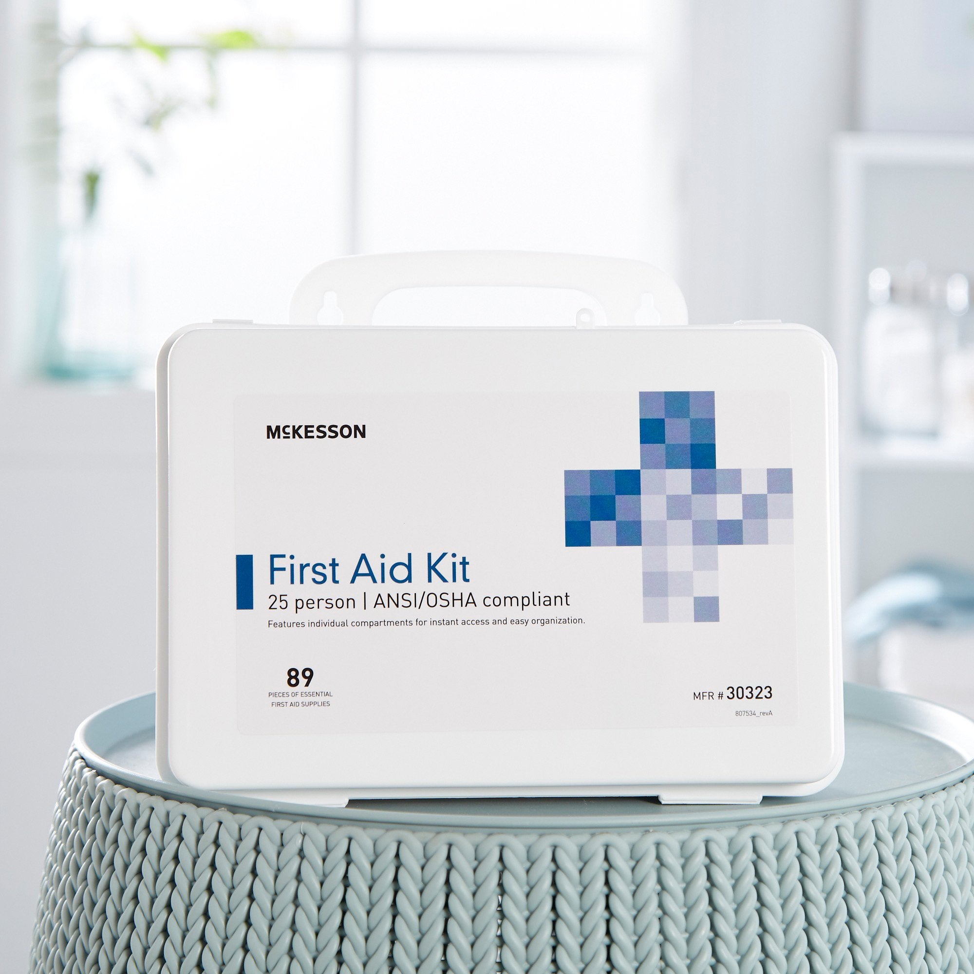 First Aid Kit McKesson 25 Person Plastic Case - image 3