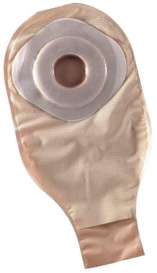 ActiveLife® One-Piece Drainable Transparent Colostomy Pouch, 12 Inch Length, 2½ Inch Stoma (10 Units)