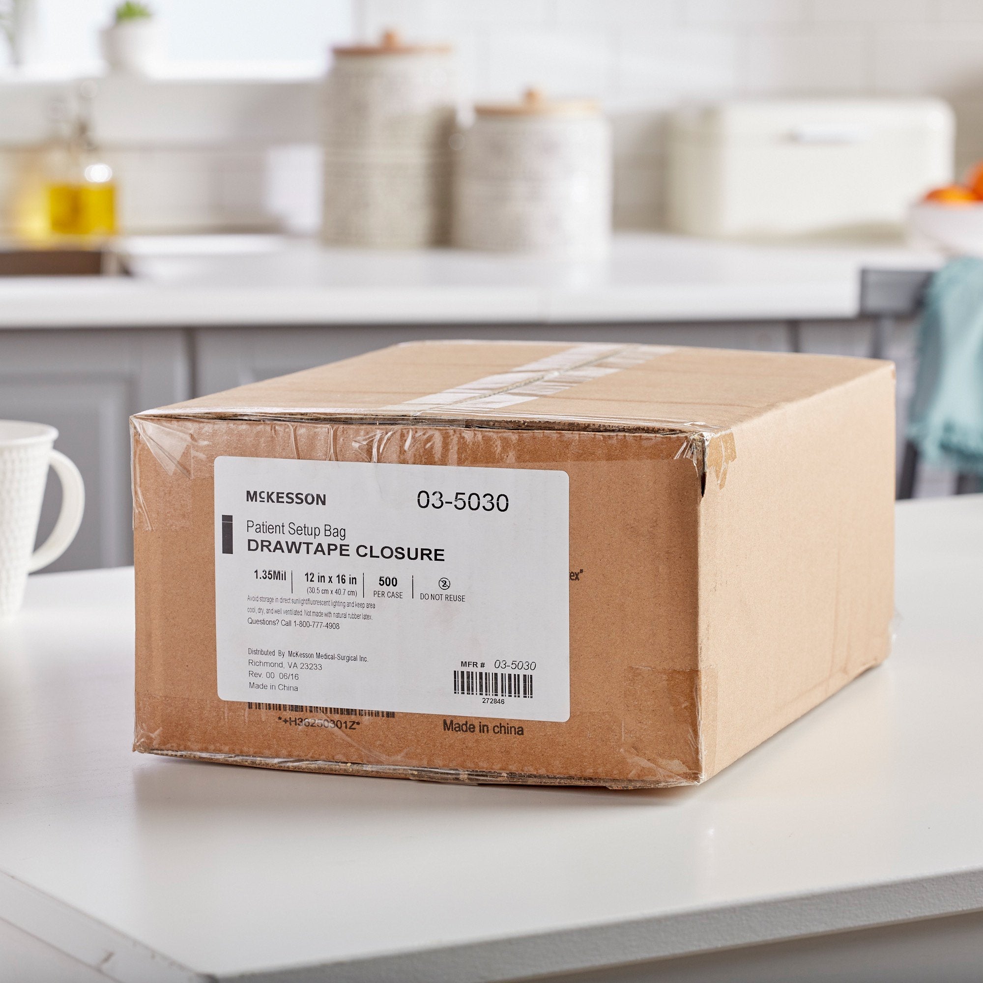 McKesson PULL-TITE™ Patient Set-Up Bag (500 Units)