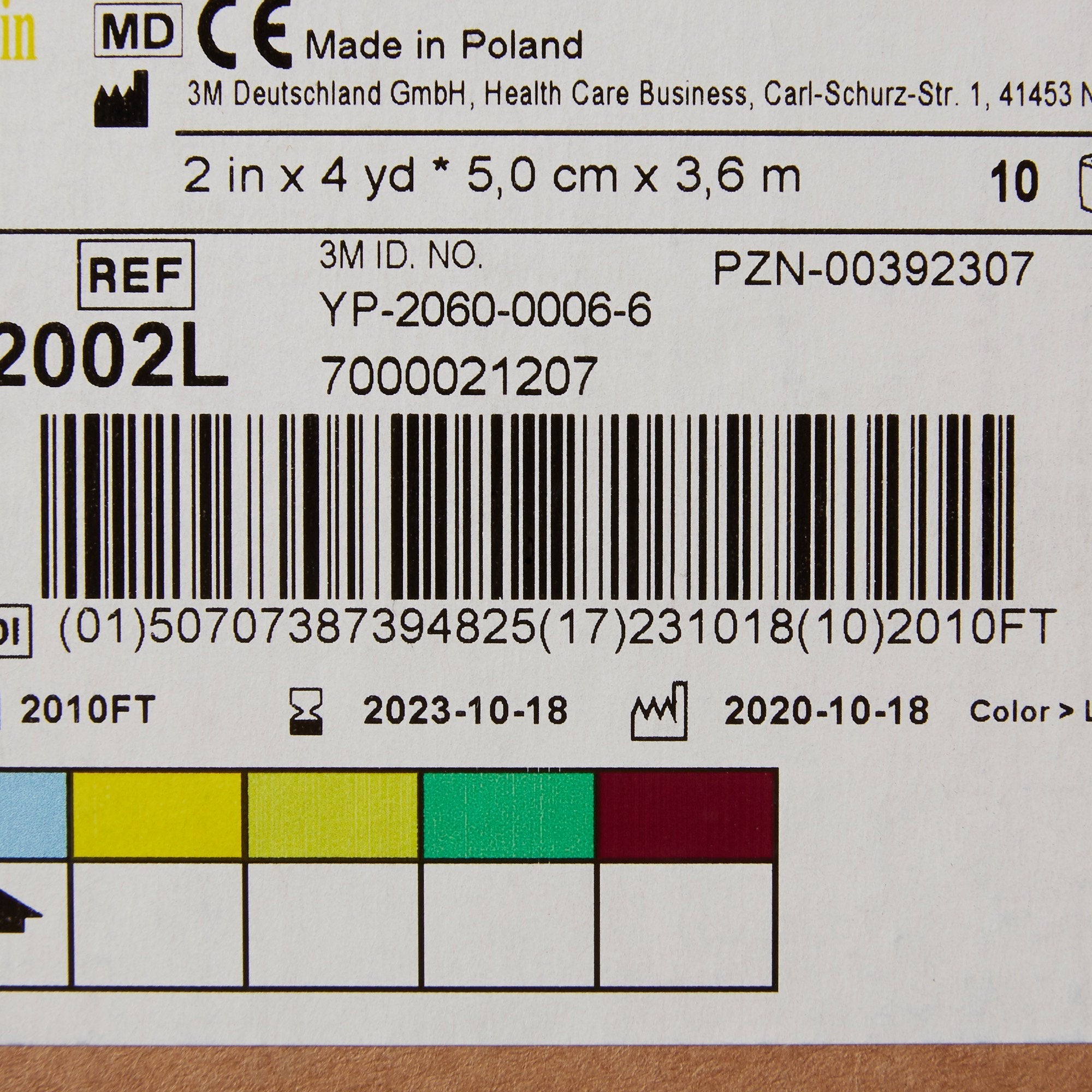 3M™ Scotchcast™ Plus Light Blue Cast Tape, 2 Inch x 4 Yard (10 Units)