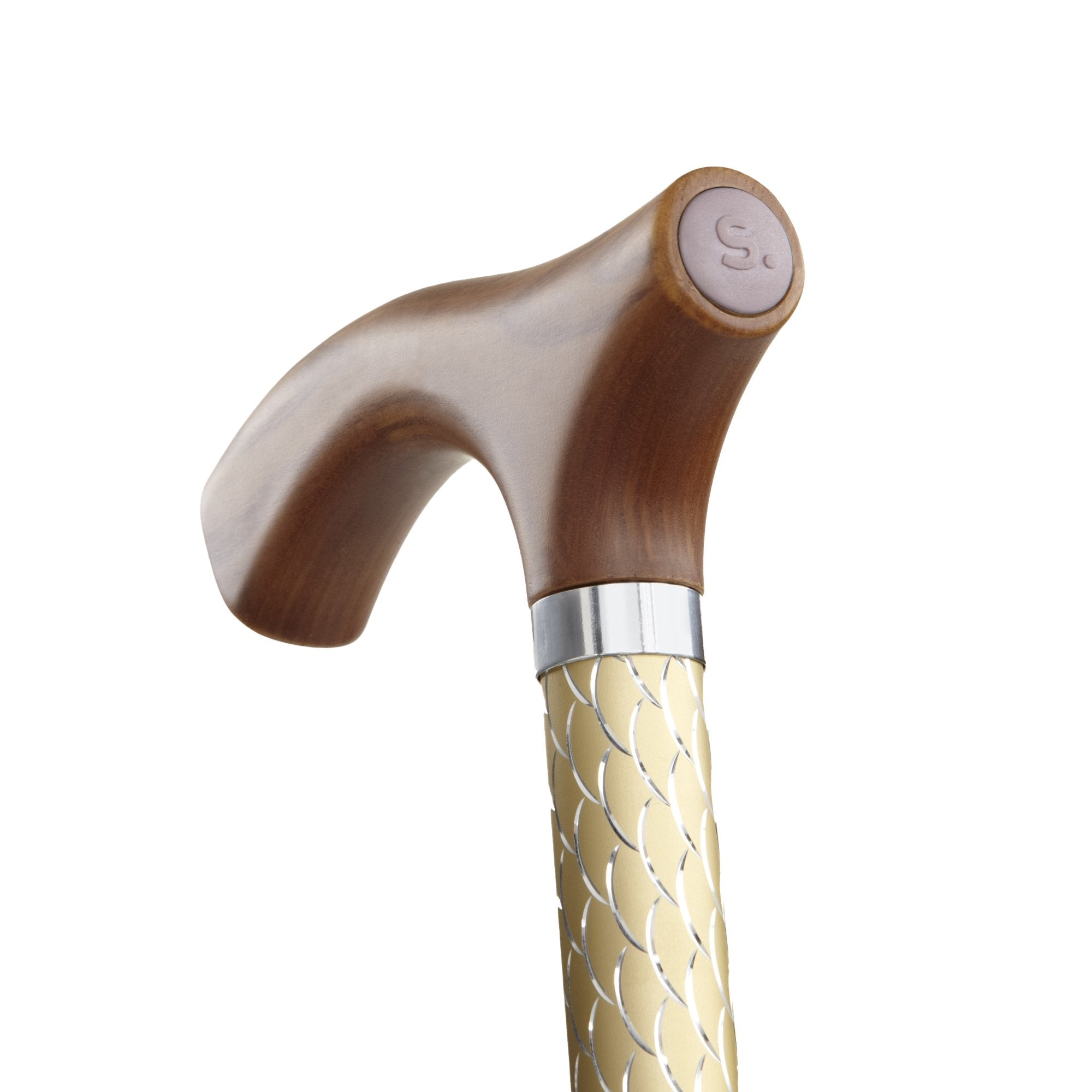 Folding Cane Switch Sticks® Aluminum 32 to 37 Inch Height Pearl Gold - image 4