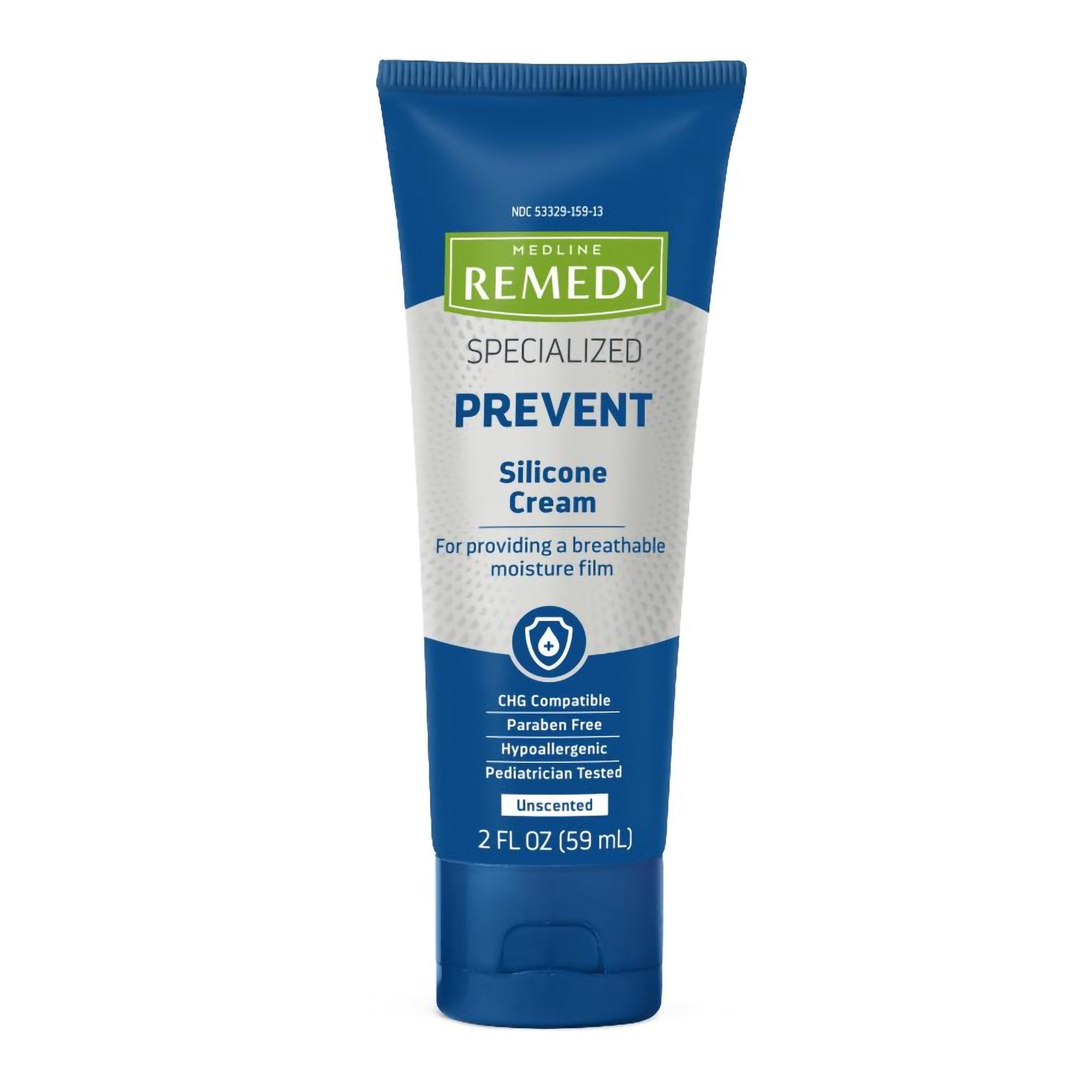 Skin Protectant Medline Remedy® Specialized Prevent 2 oz. Tube Unscented Cream CHG Compatible