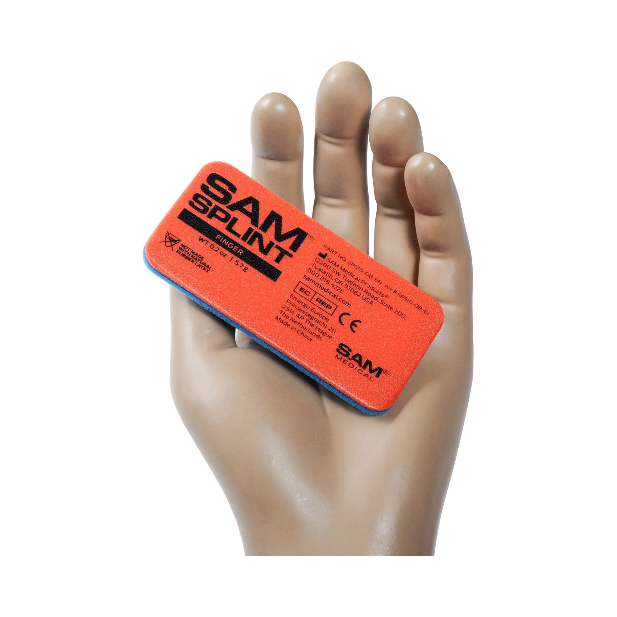 Finger Splint Sam® Blue / Orange - image 2