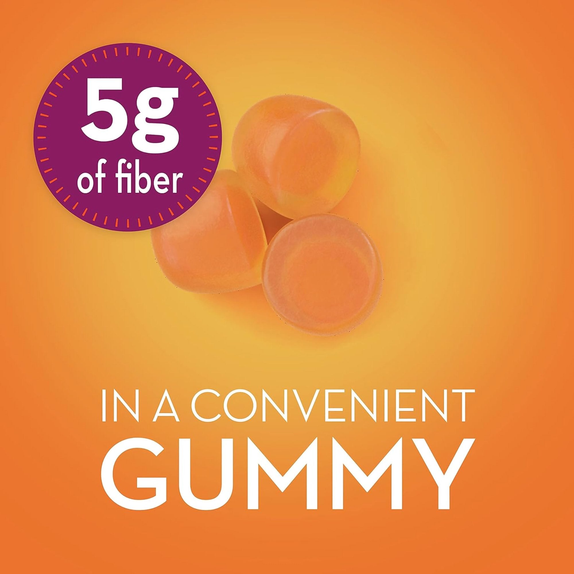 Fiber Supplement Metamucil® Gummies 72 Gummies Psyllium Husk - image 3