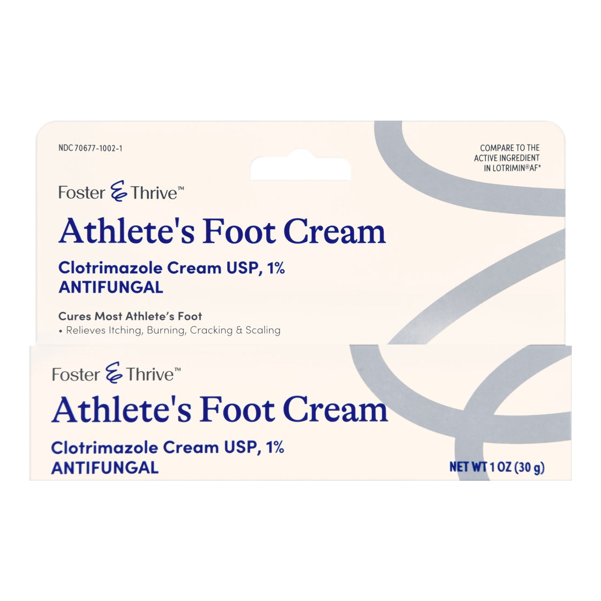 Foster & Thrive™ 1% Clotrimazole Athlete's Foot Cream